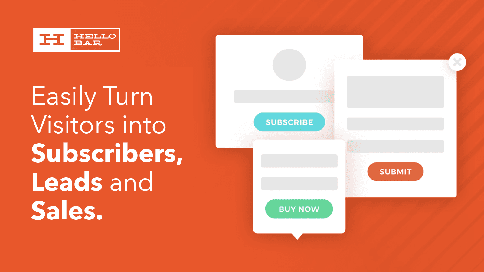 Hello Bar: Elevated popups for e-commerce sales