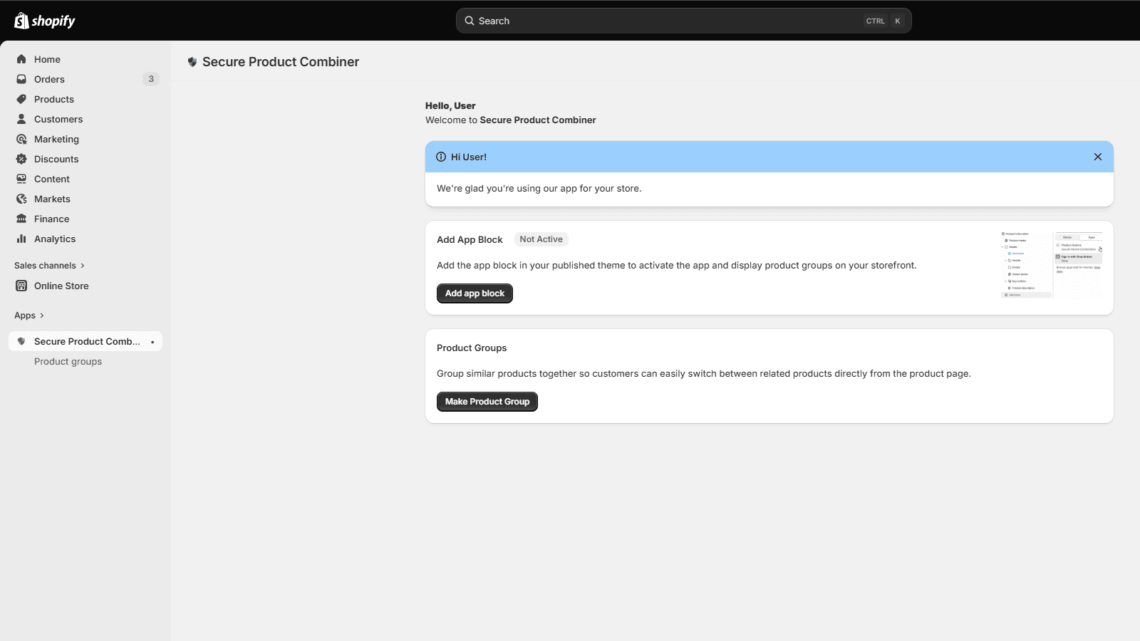 Admin-homepage