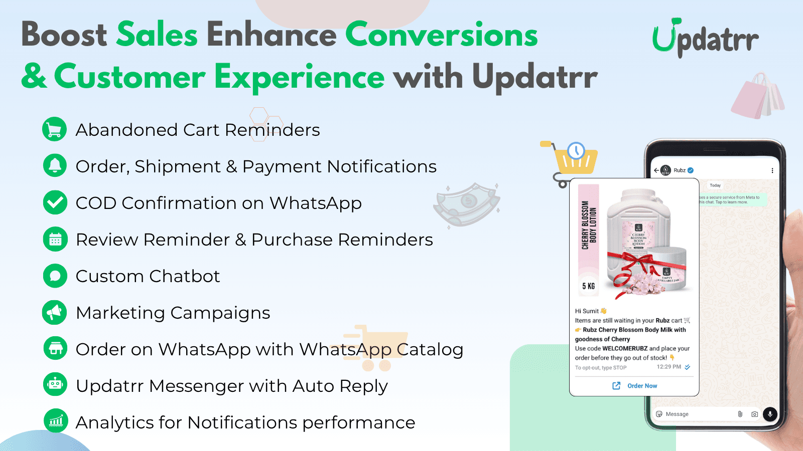 Whats There in Updatrr!