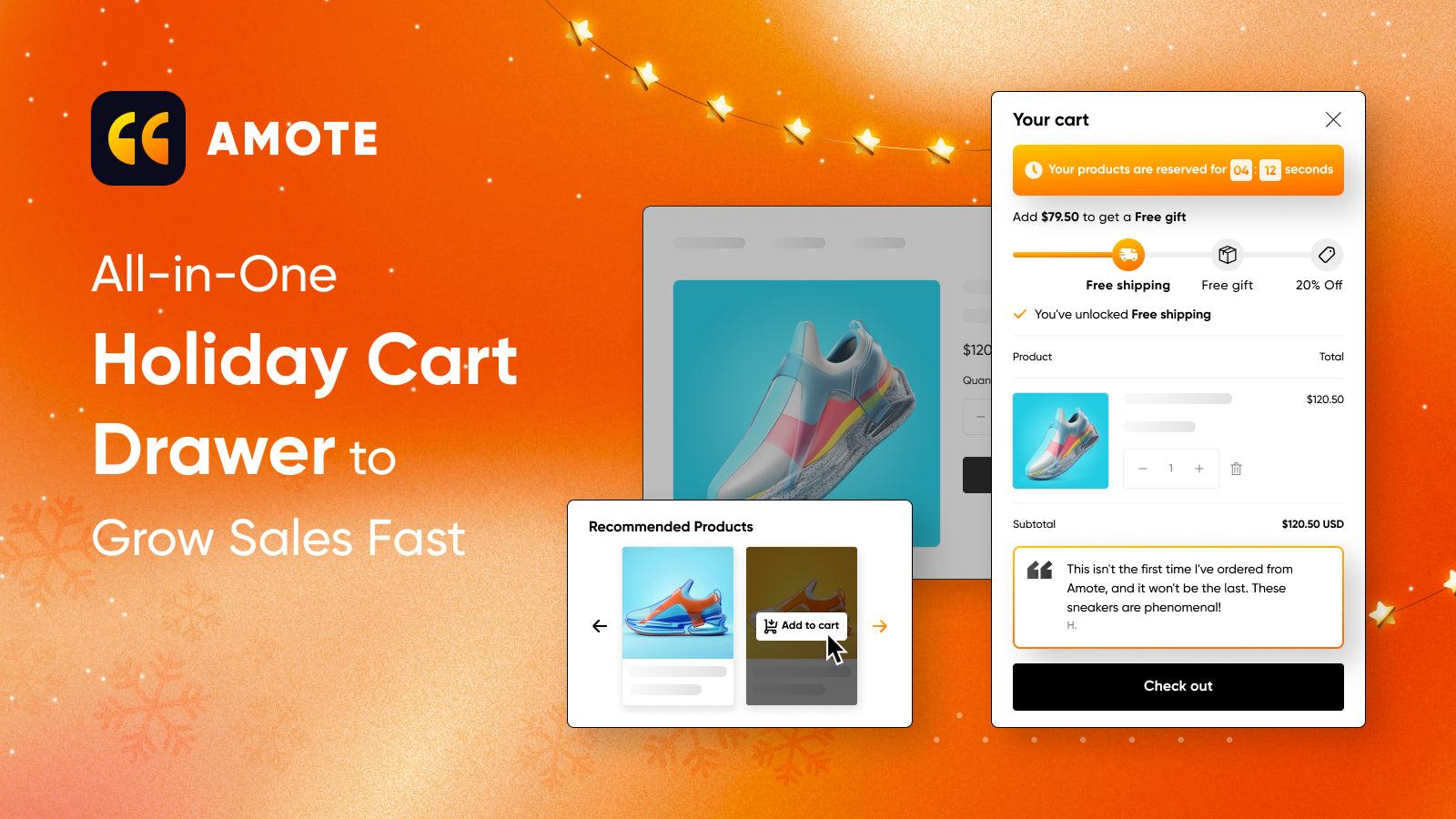 All-in-One Cart Drawer Upsell to Grow Sales and Maximize AOV