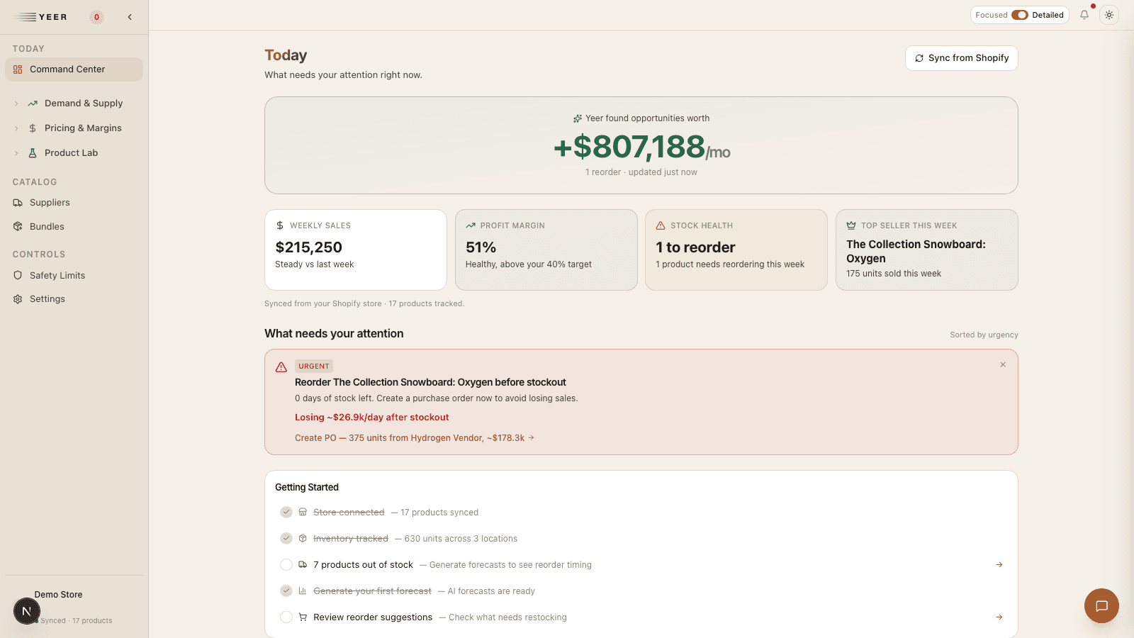AI runs your Shopify operations