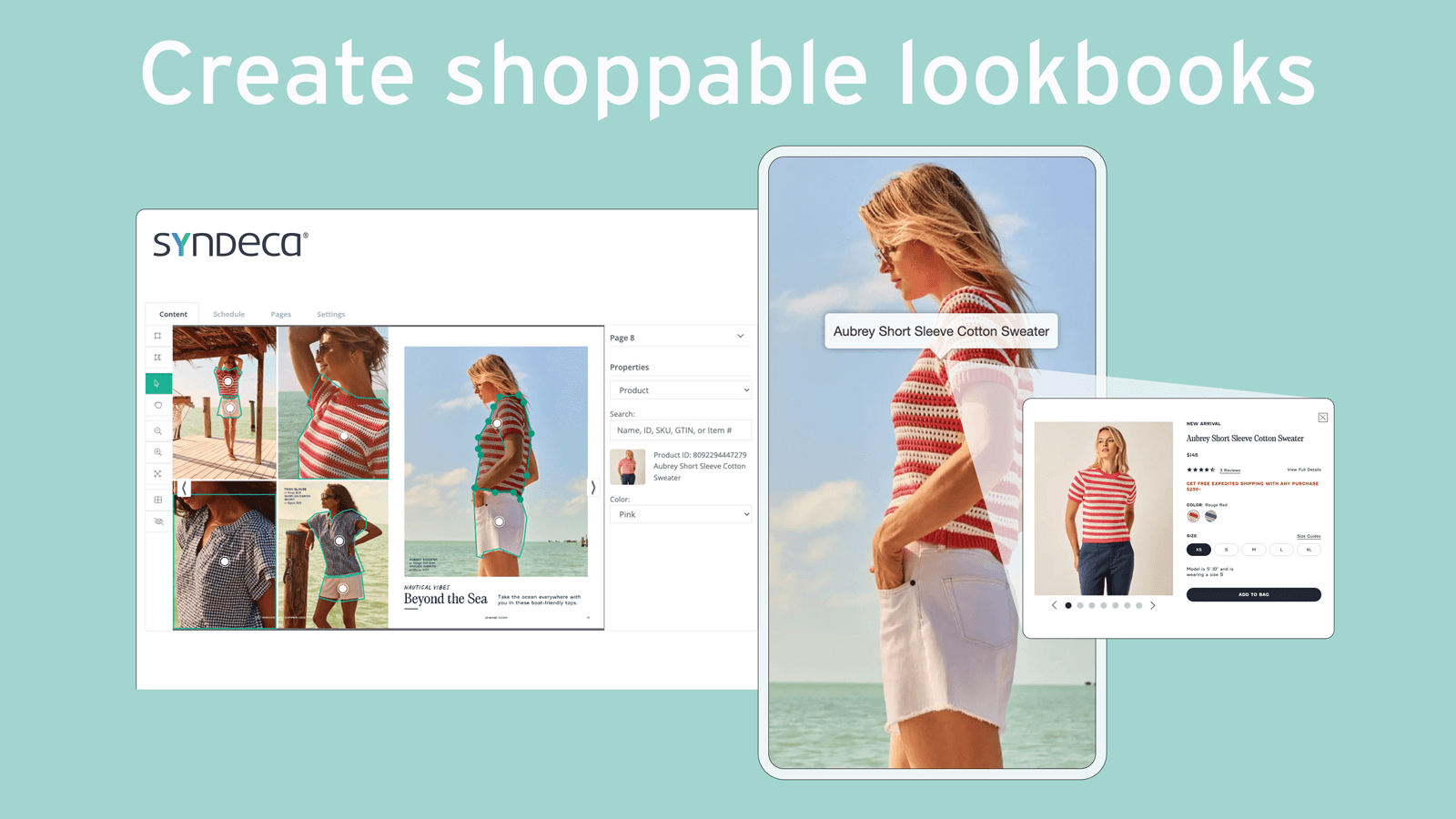 Create shoppable lookbooks and catalogs