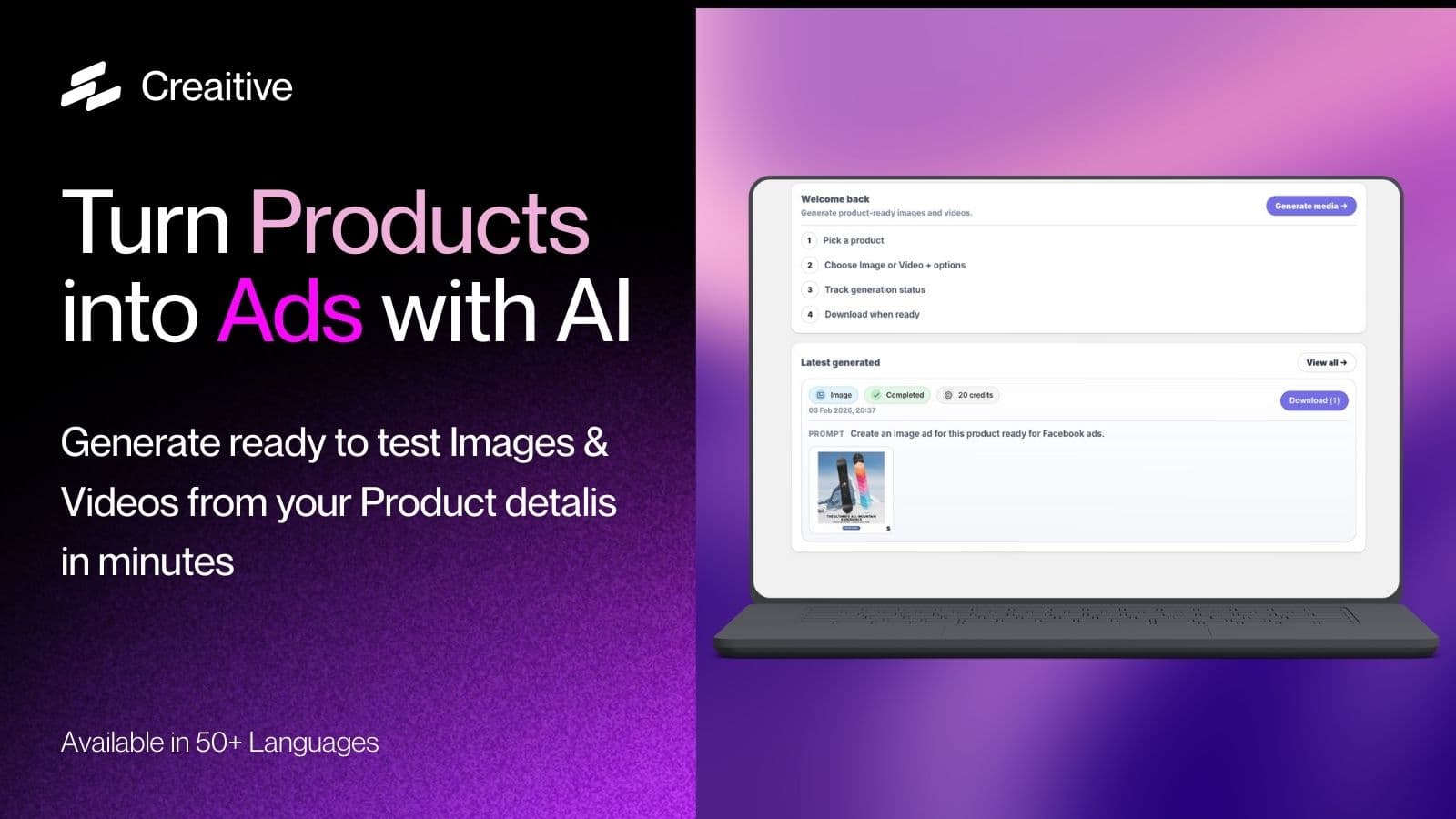 Creaitive: AI Meta Ad Creative