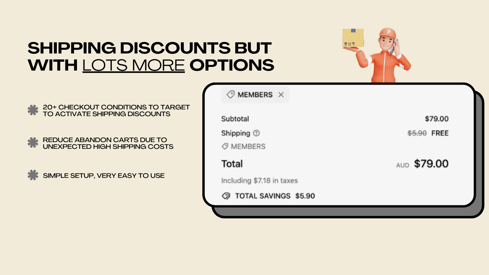 Shipping discounts