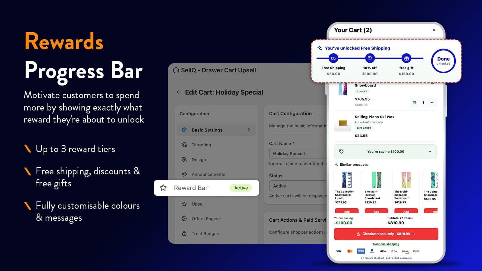 reward bar