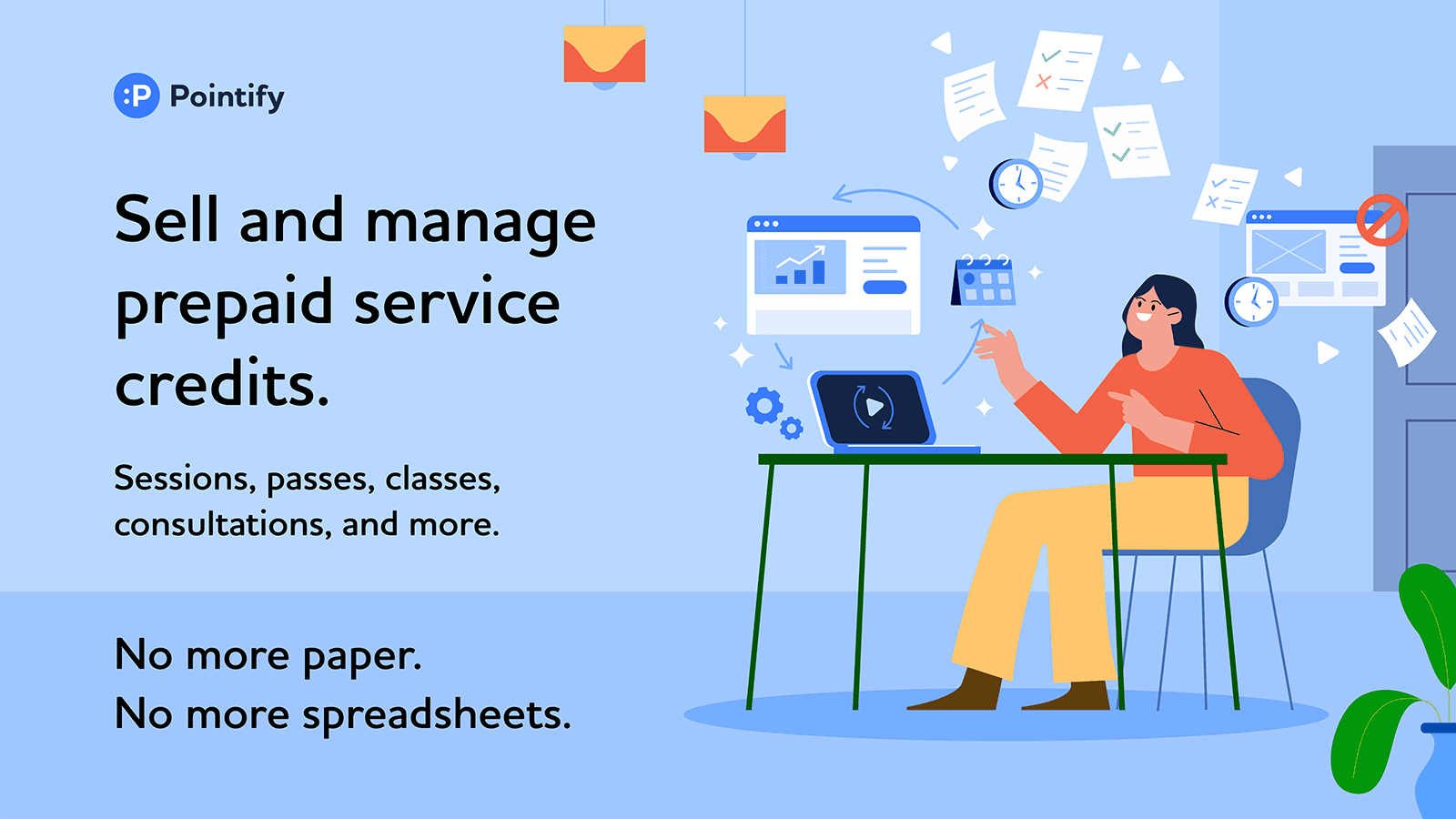 Sell and manage prepaid service credits.