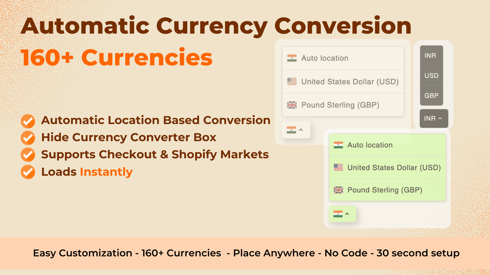 Currency Converter for Shopify
