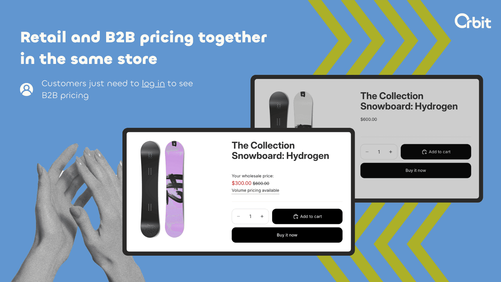 Wholesale Hub Storefront Discount Display