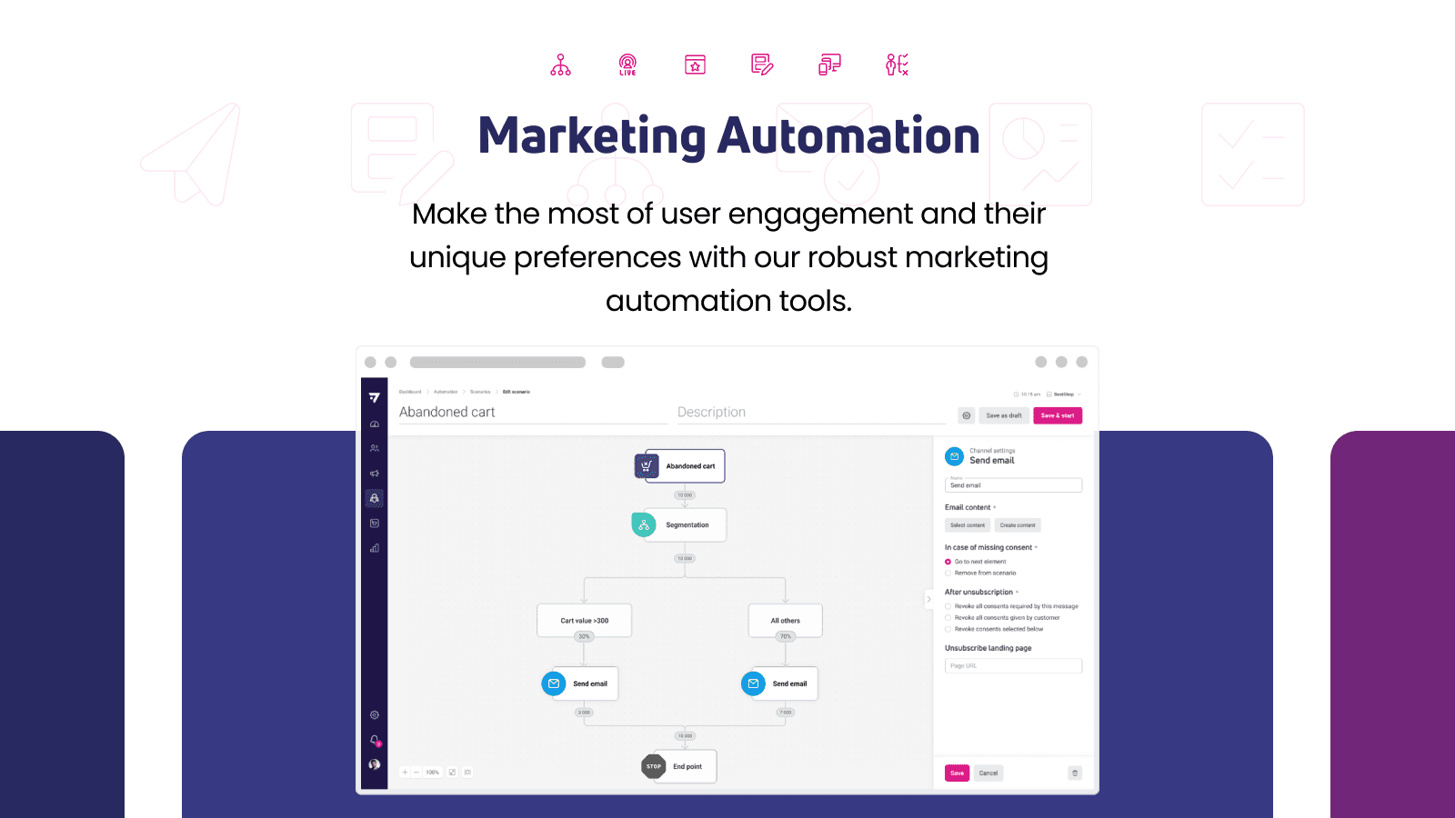 ExpertSender CDP Marketing Automation Feature