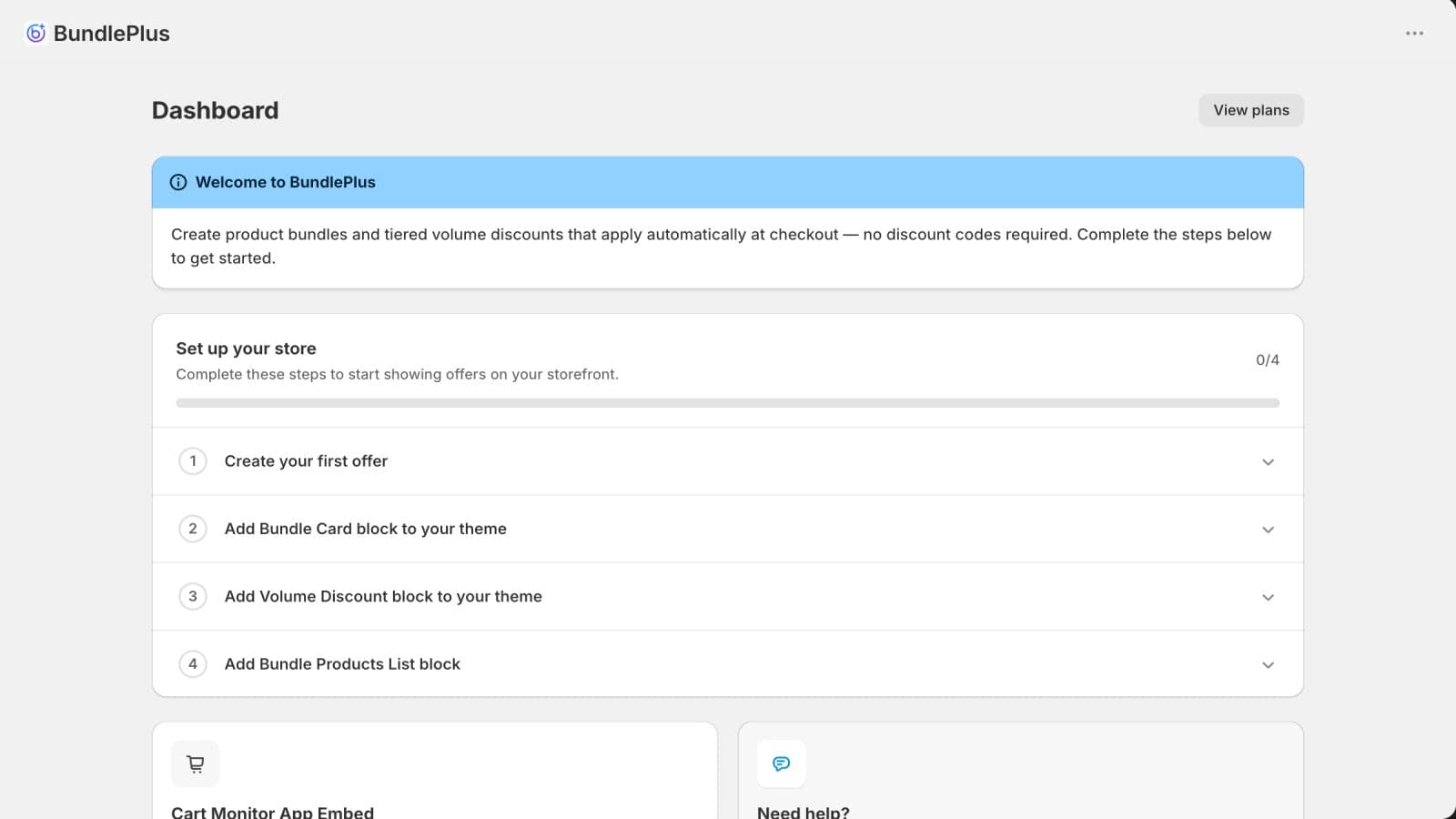 DashBoard Page