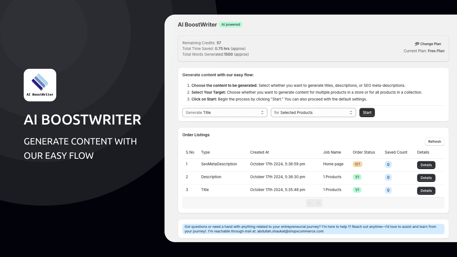 AI BoostWriter