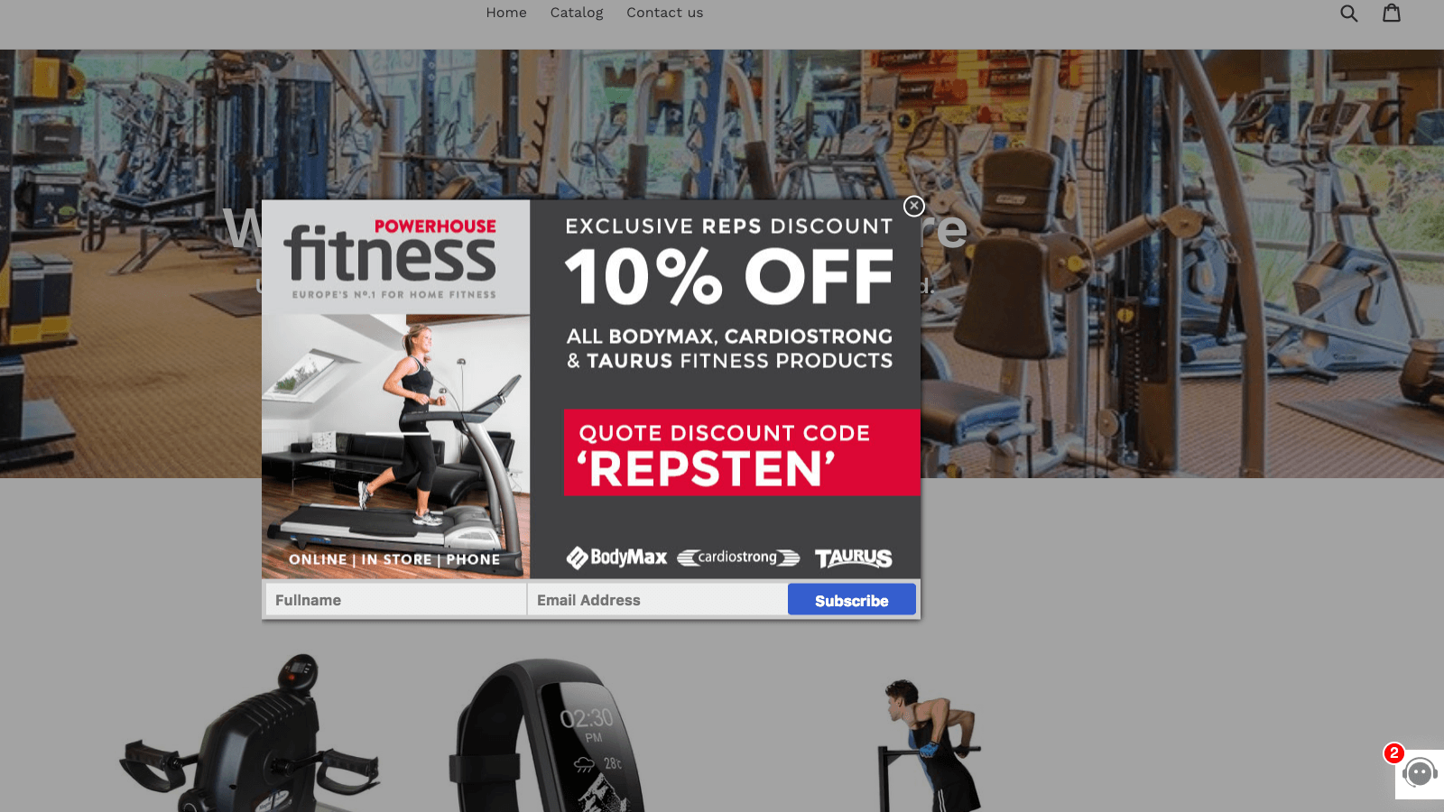 Programmable Popups triggered depending on the type of visitor.