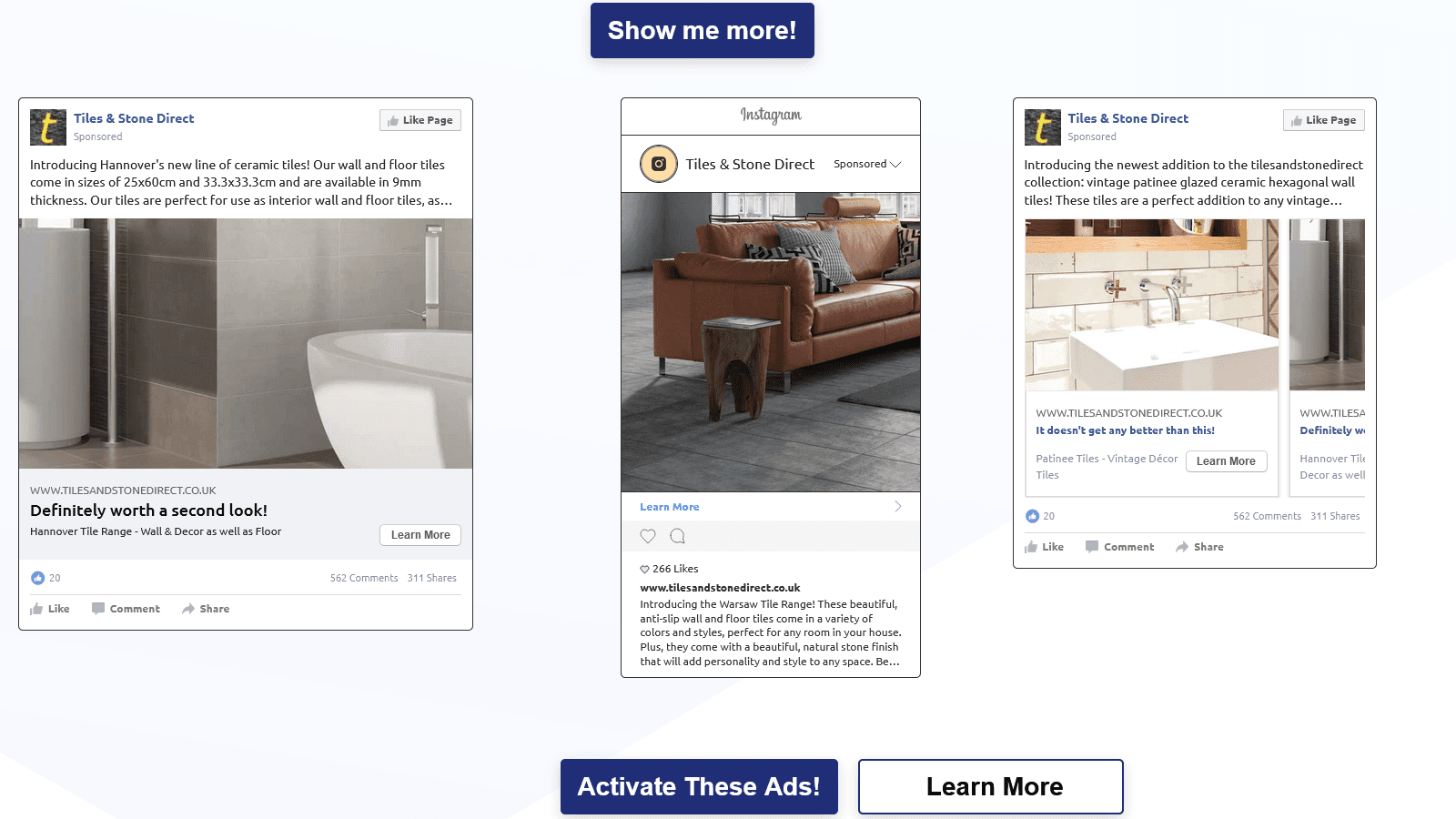 Get Ads created for you.
