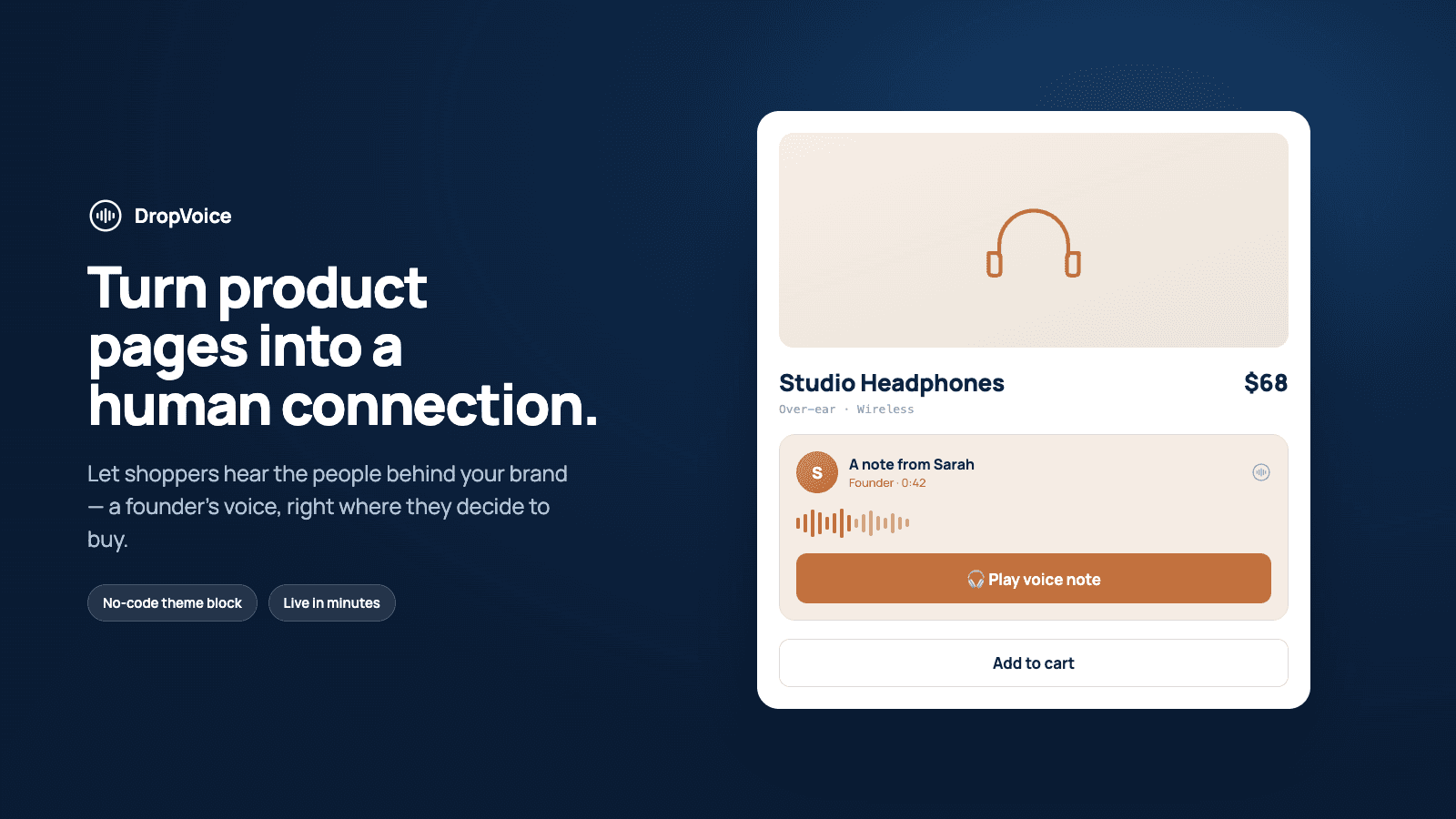 DropVoice Banner