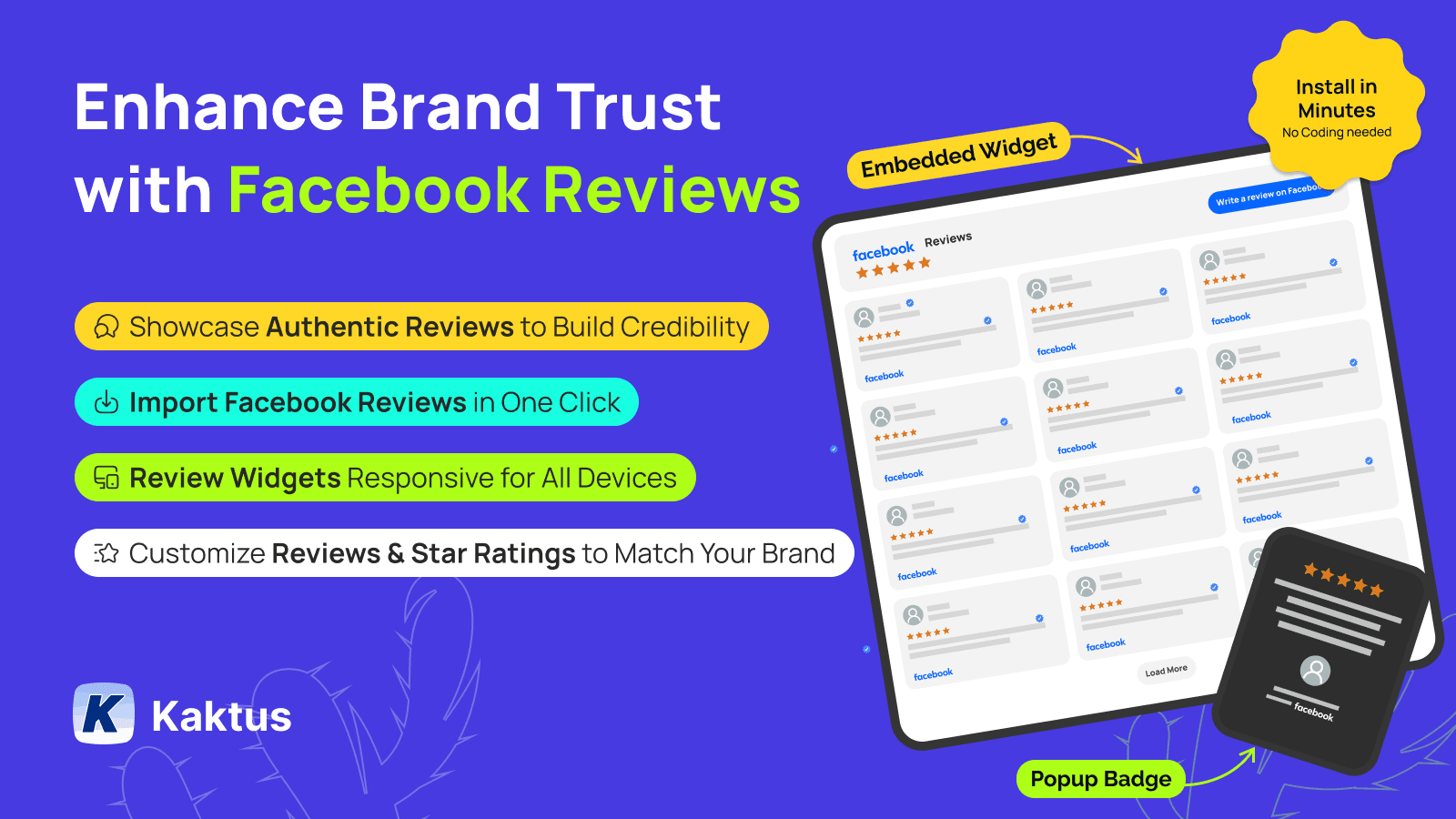 Facebook Reviews Banner