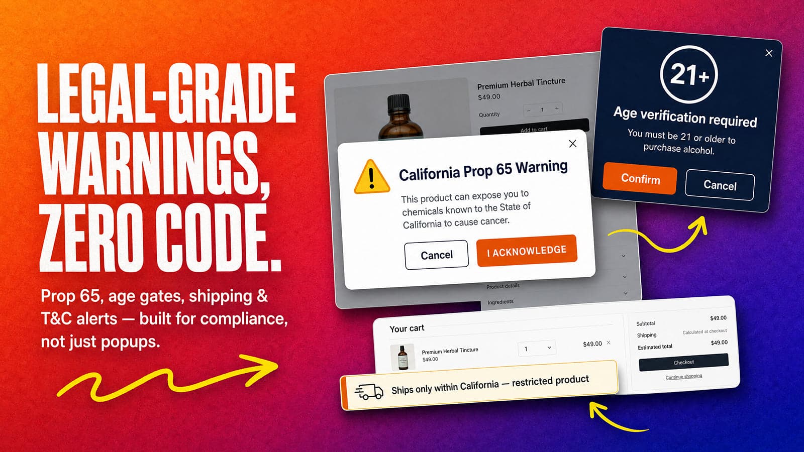 Legal-Grade Warnings, Zero Code
