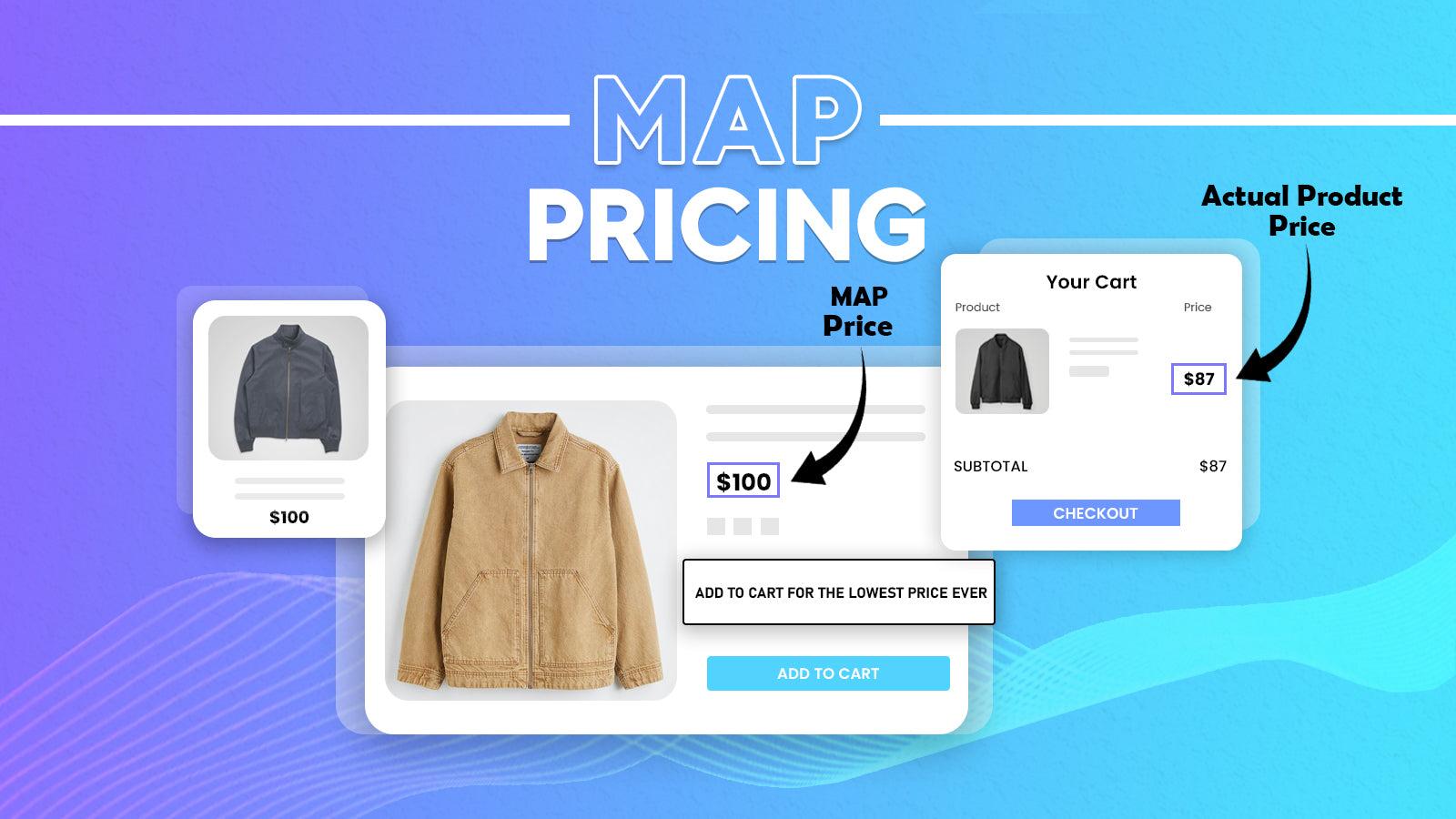 MAP pricing banner
