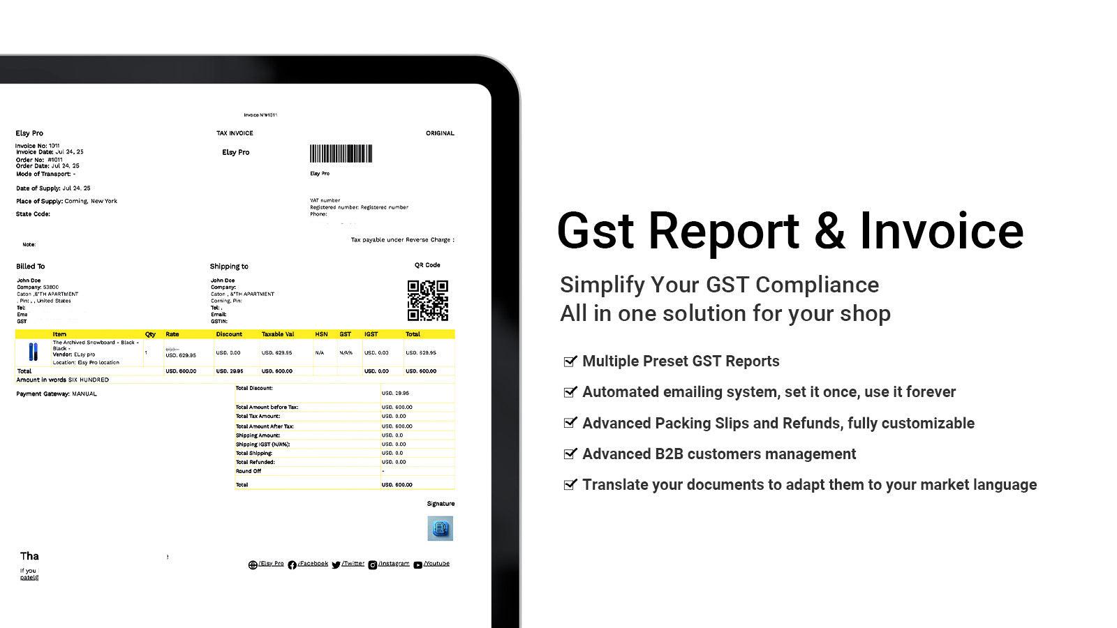 Simplify your GST compliance.