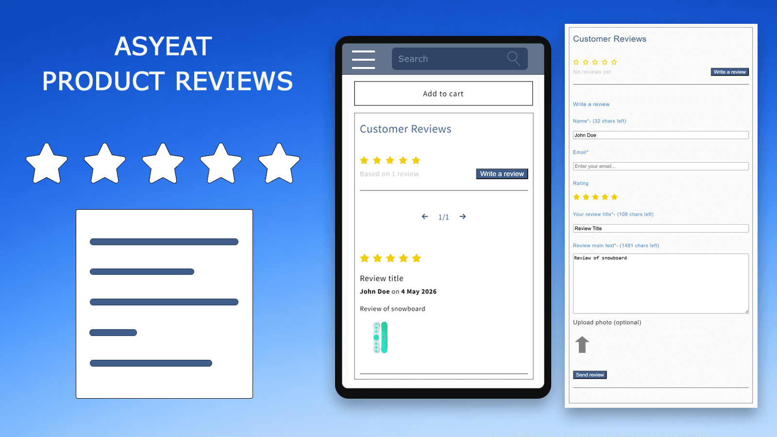 Asyeat product reviews