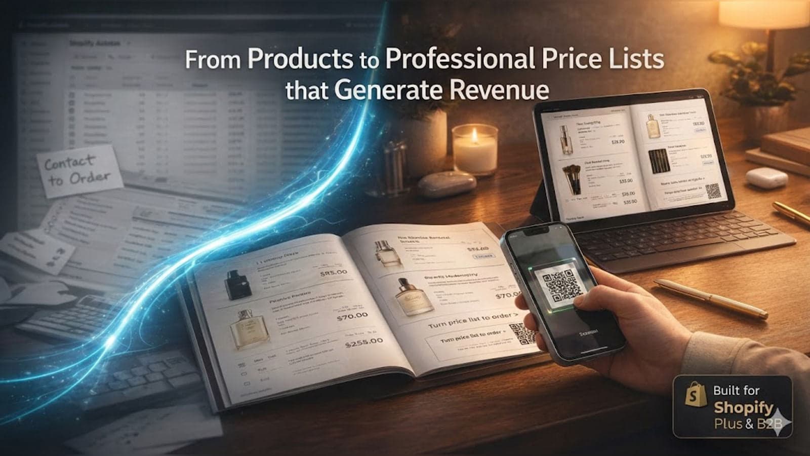 Create Price Lists by selection of products & price list imports