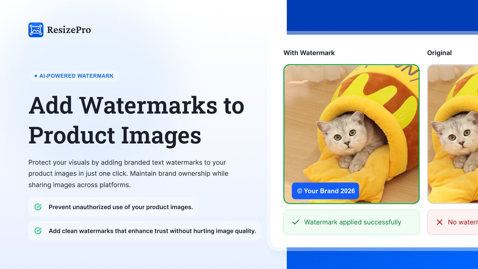 tool for Shopify with crop, watermark, and image optimization