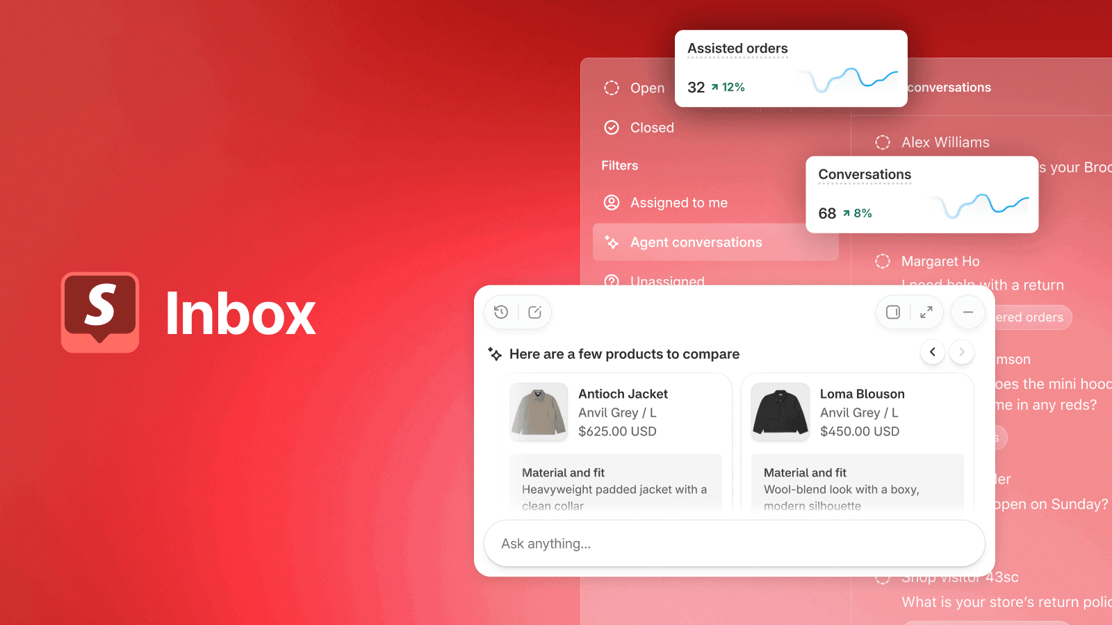 Use Shopify Inbox to turn browsers into buyers
