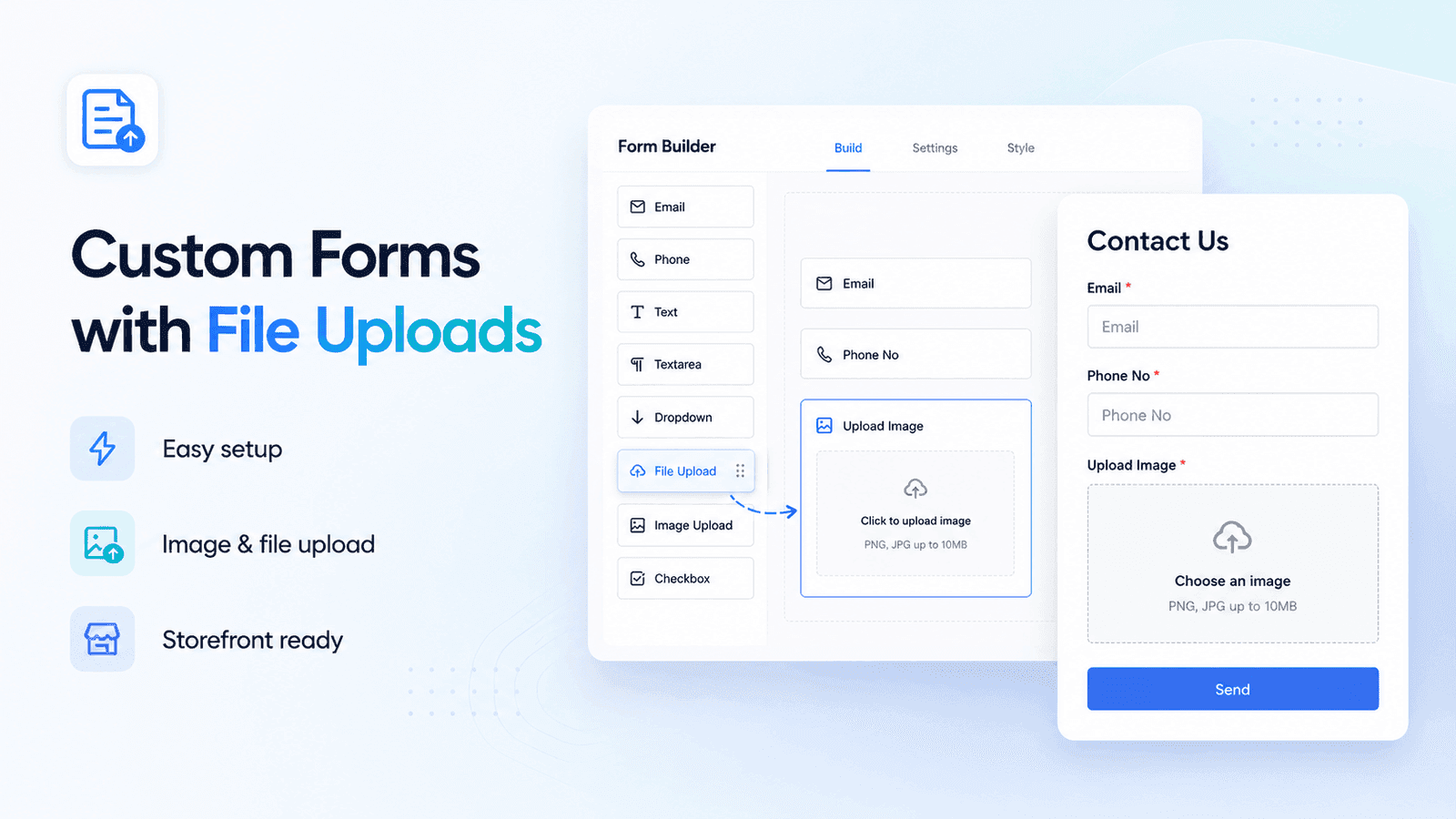 File Upload Form Builder