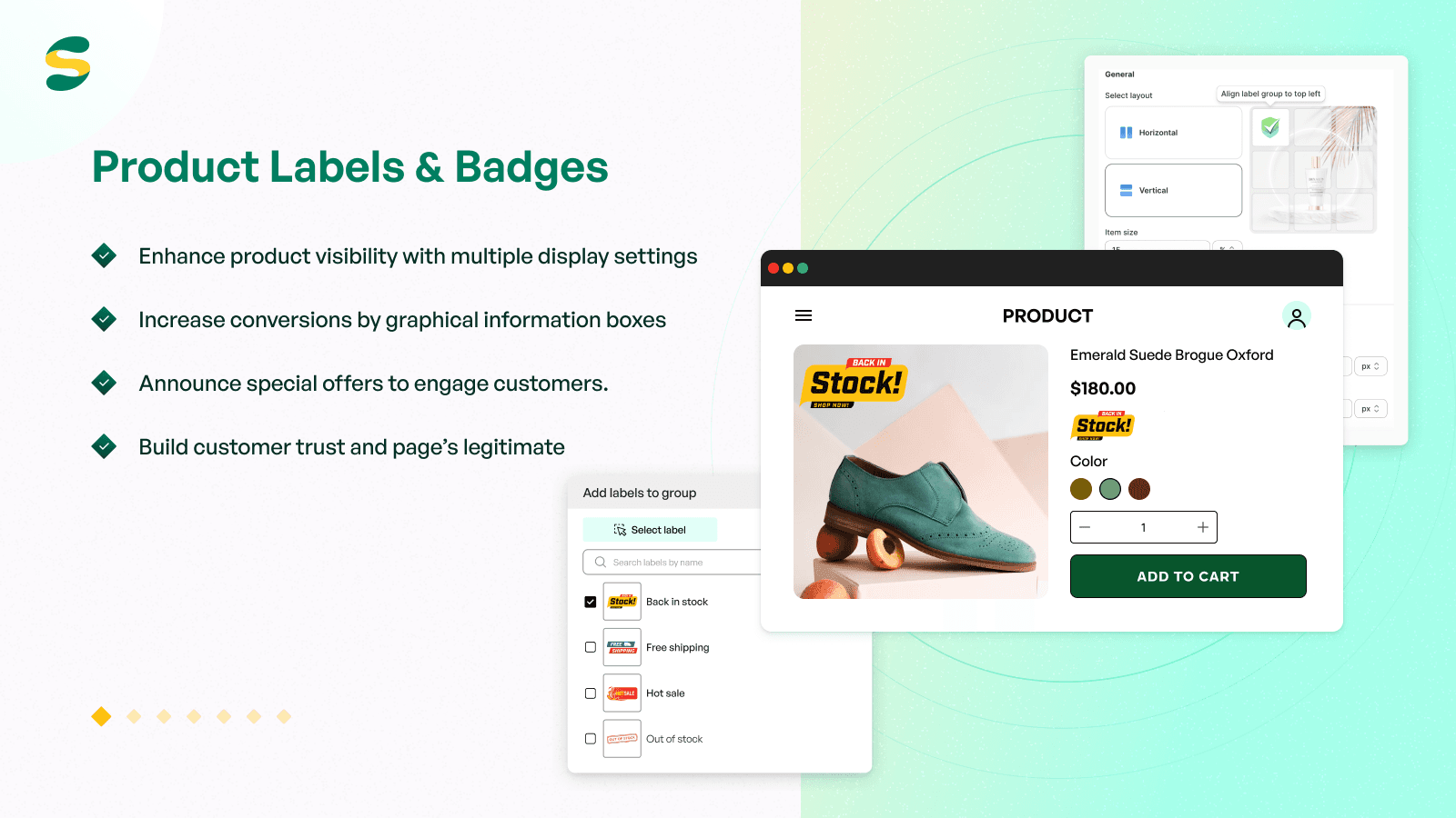 Product Labels & Badge