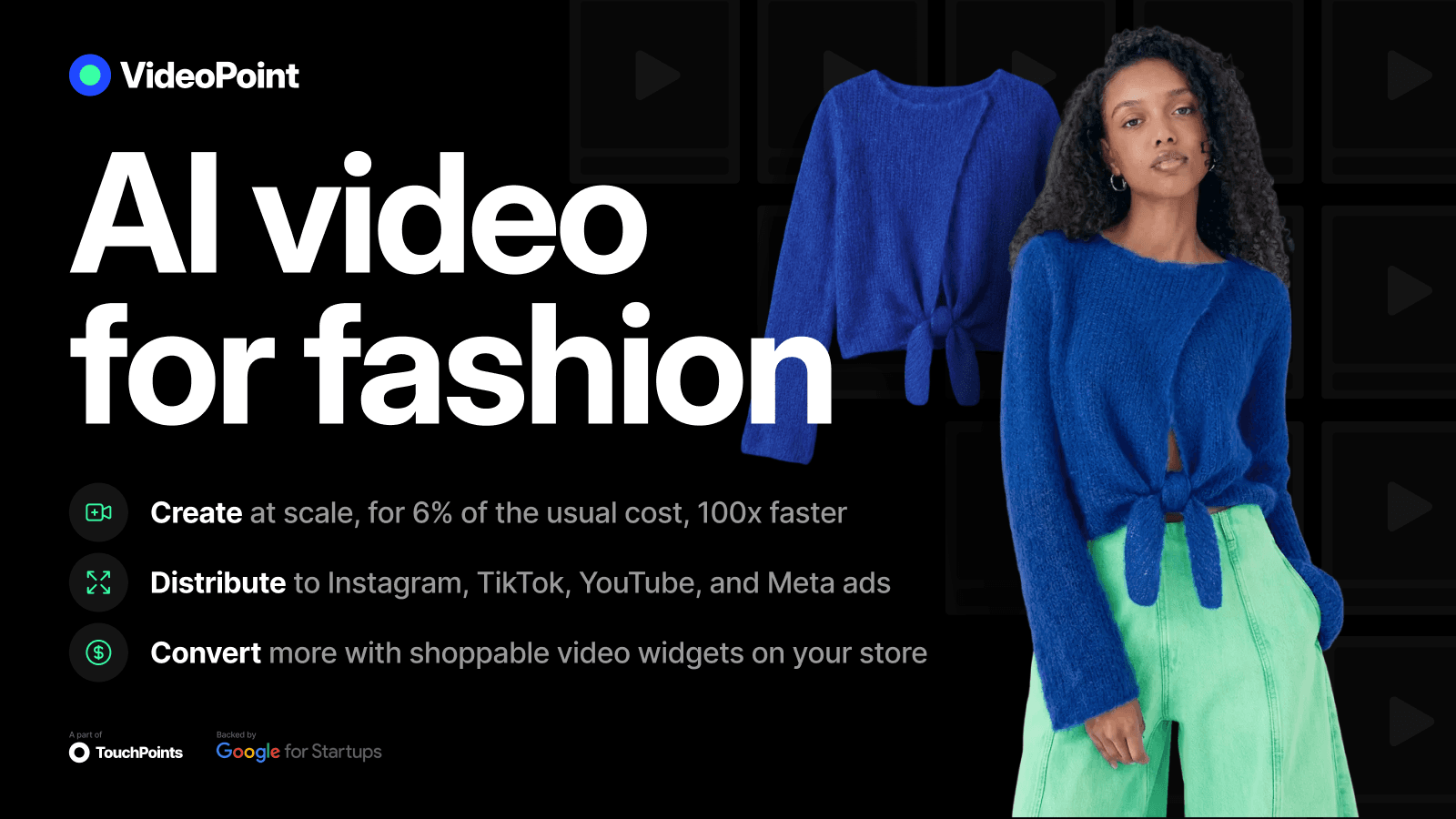 AI video for fashion: create, distribute, convert