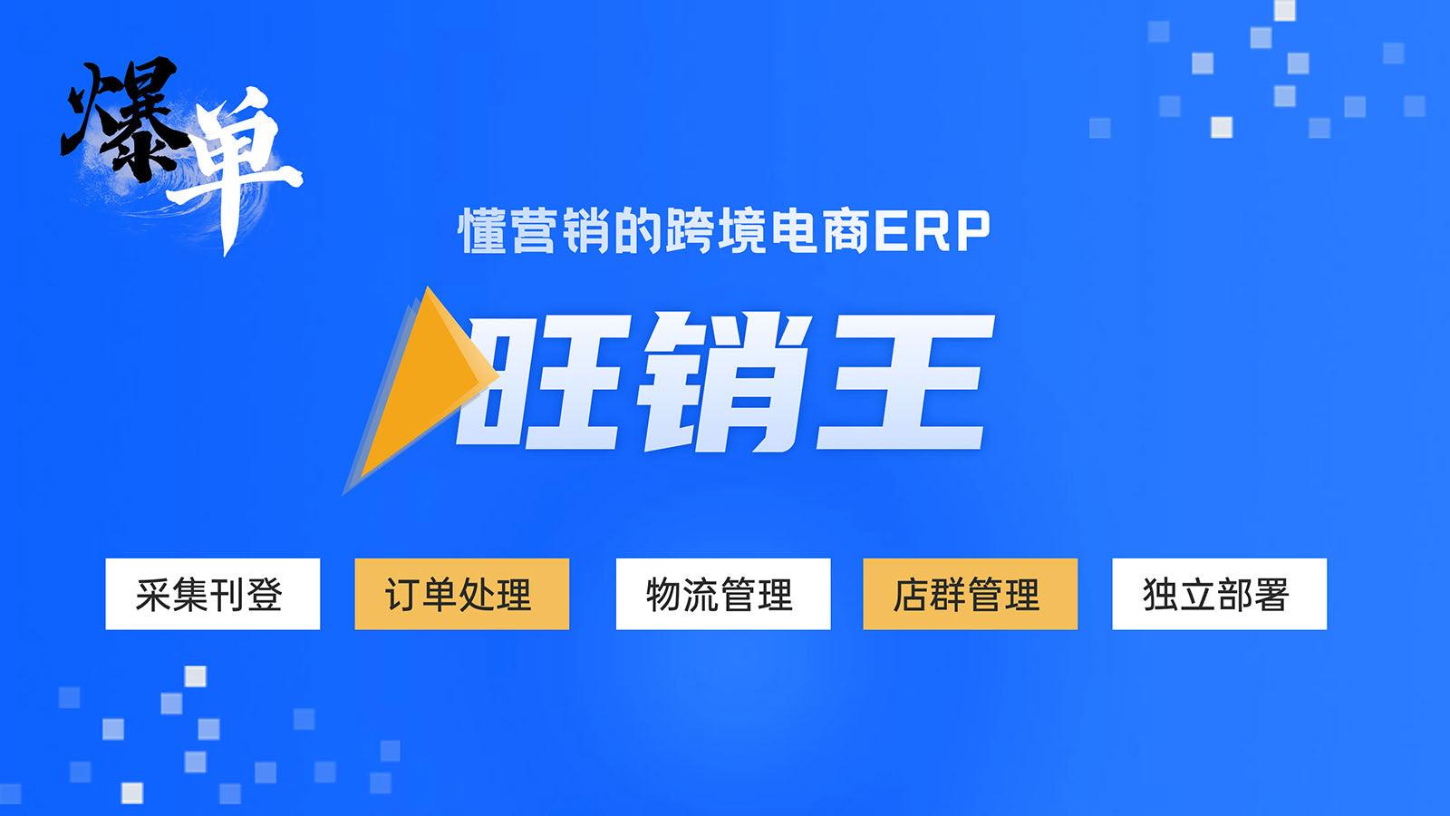 懂营销的跨境电商ERP