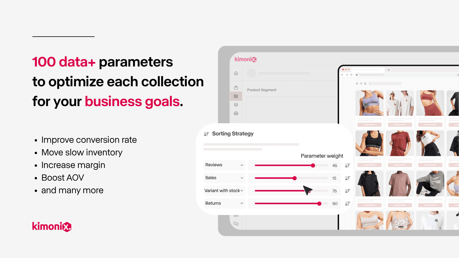 Advanced, granular collection sort and product sorting