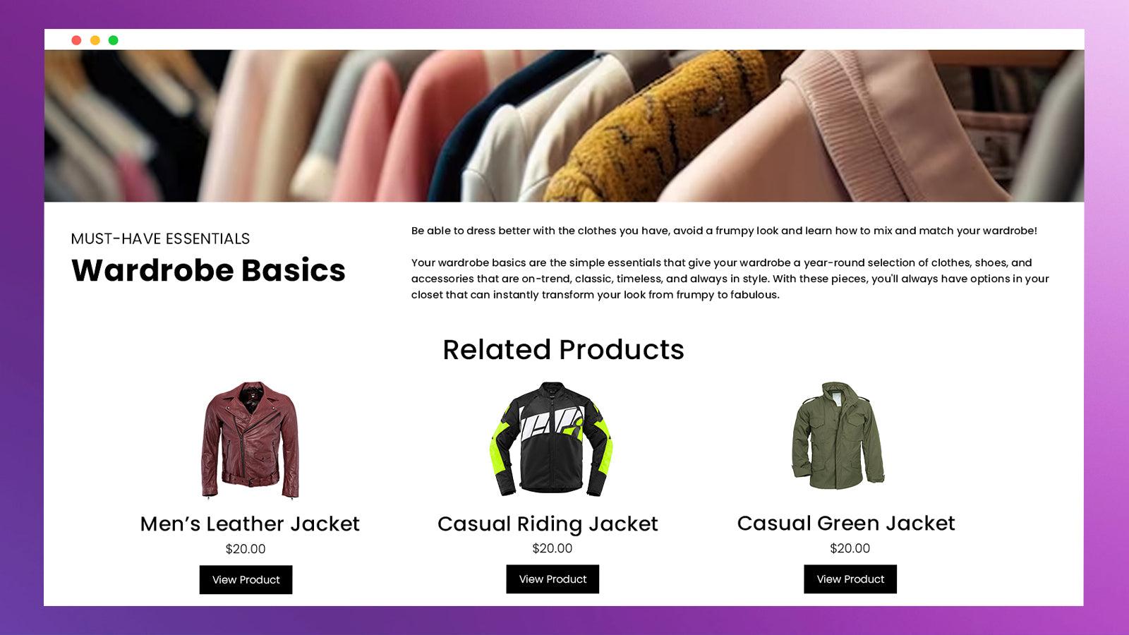 Blogs and Products, Blog, Product