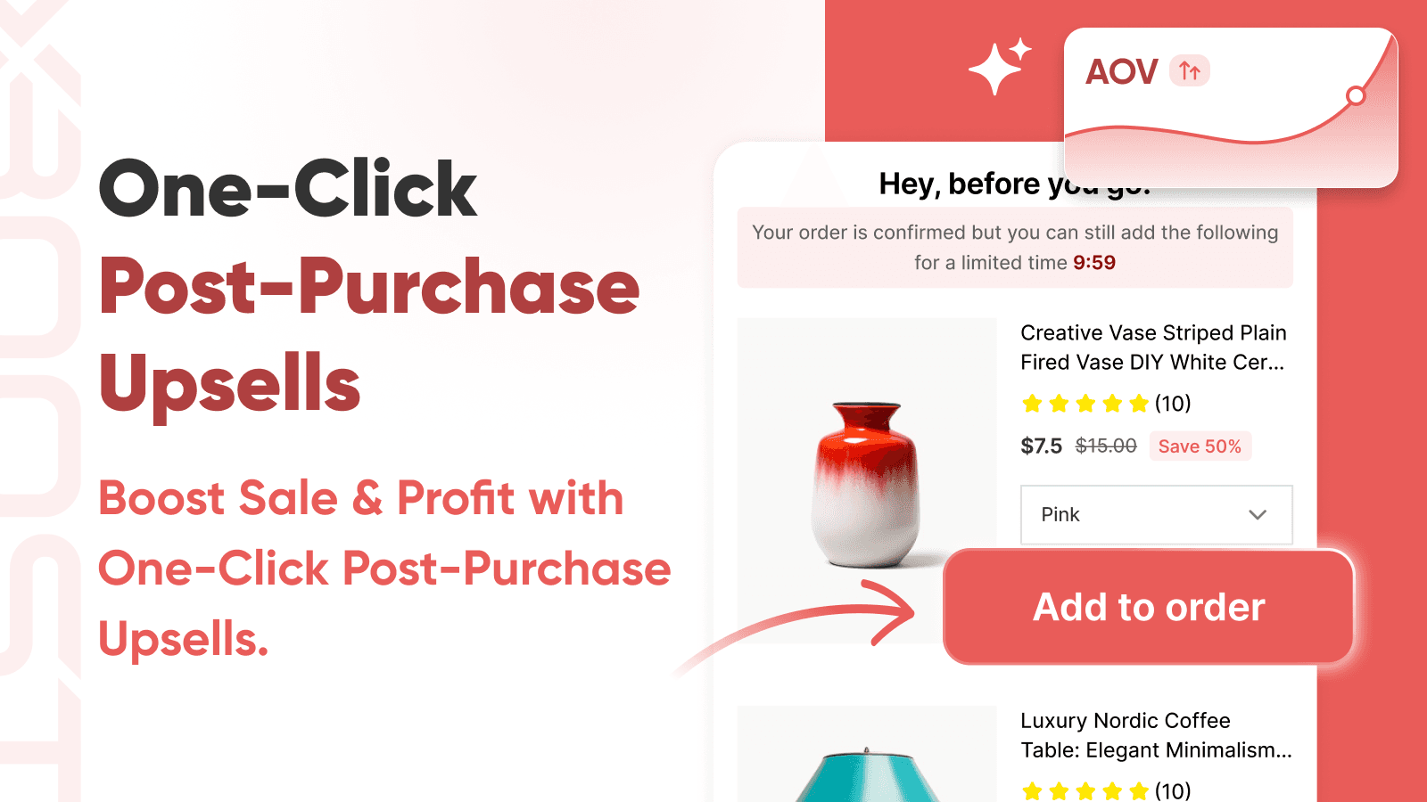 Post Purchase Upsell