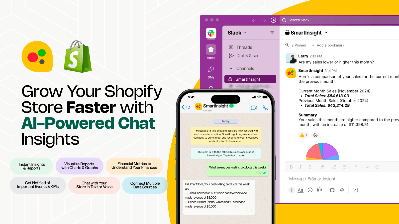 Grow Your Shopify Store Faster with AI-Powered Chat Insights