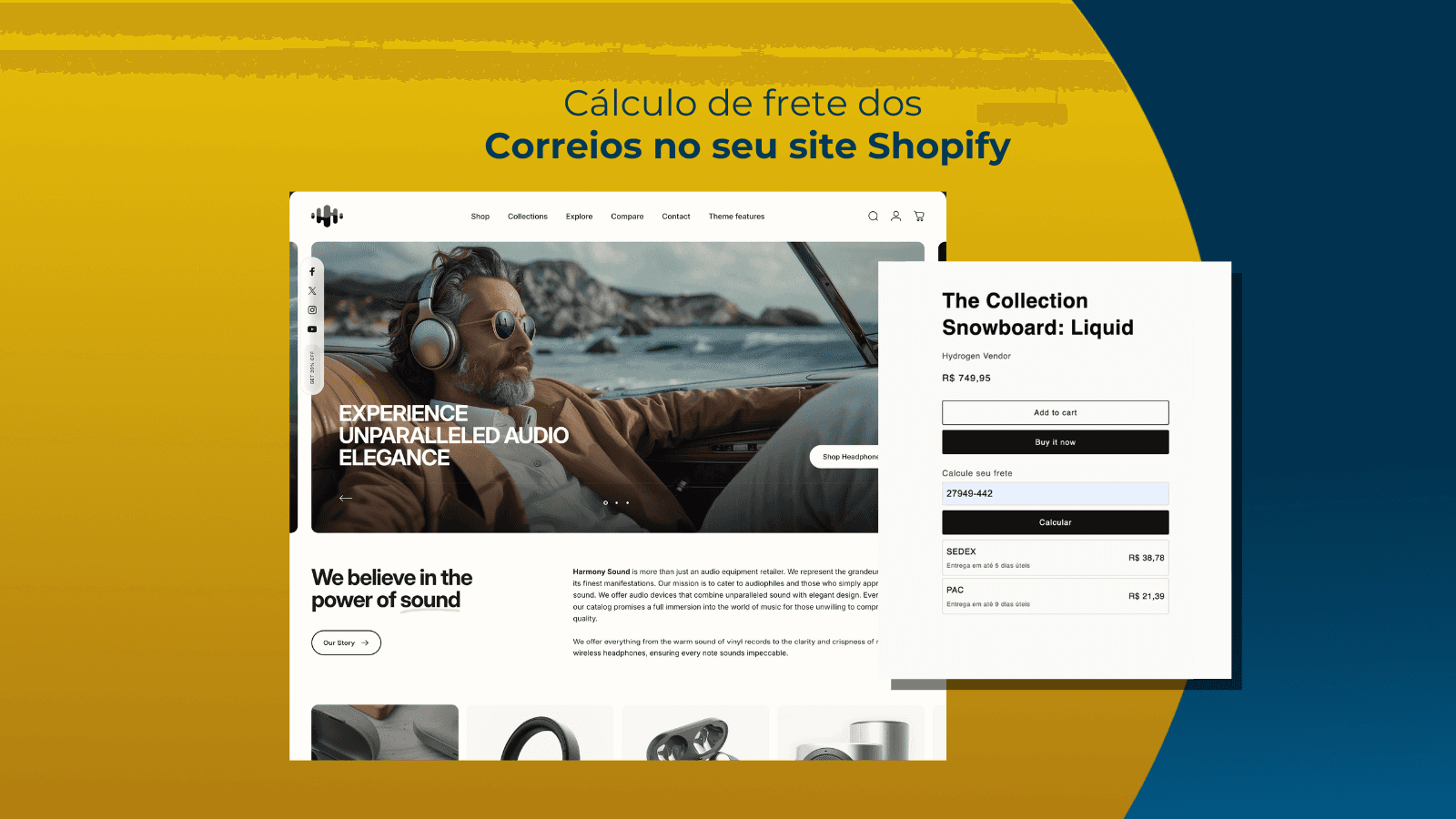Correios Shopify