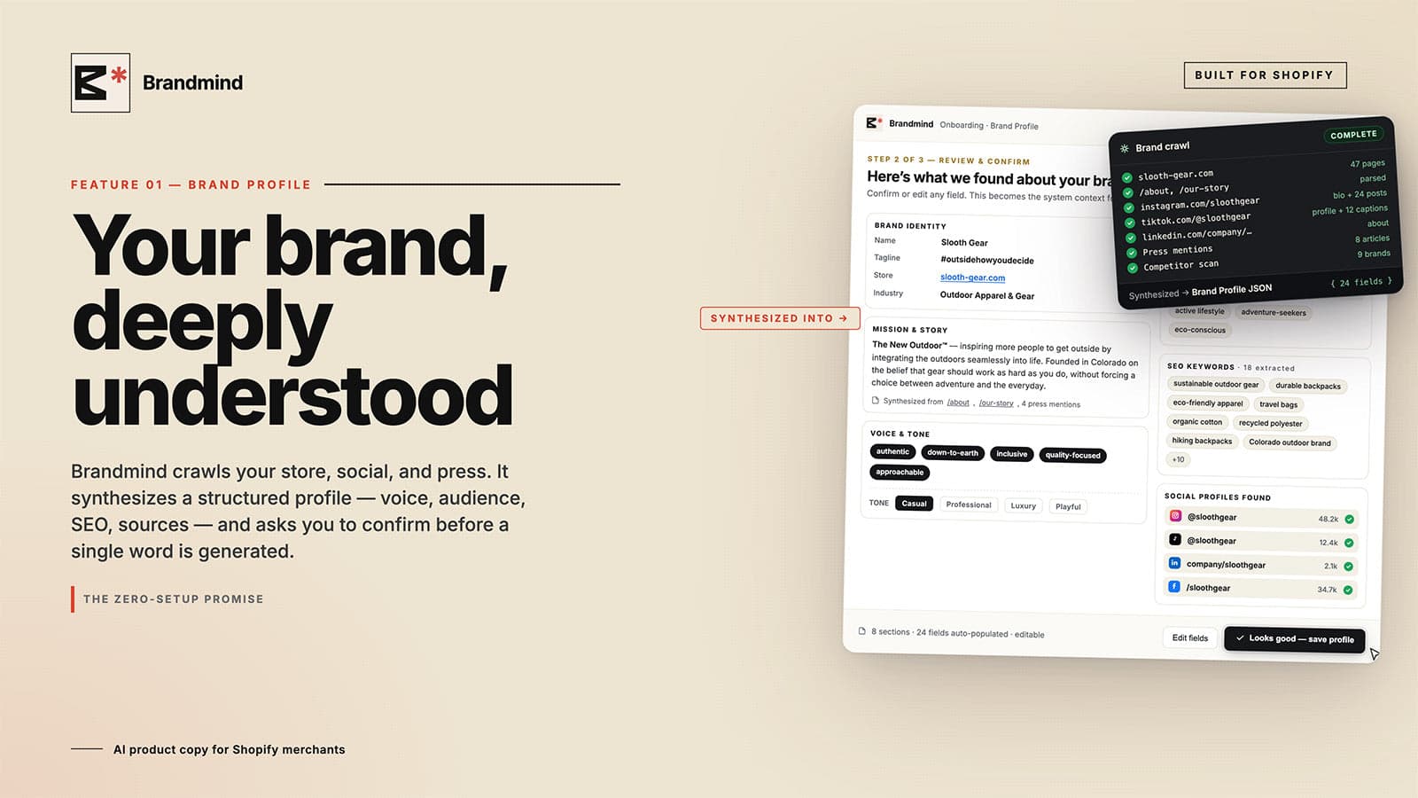 Your brand deeply understood.