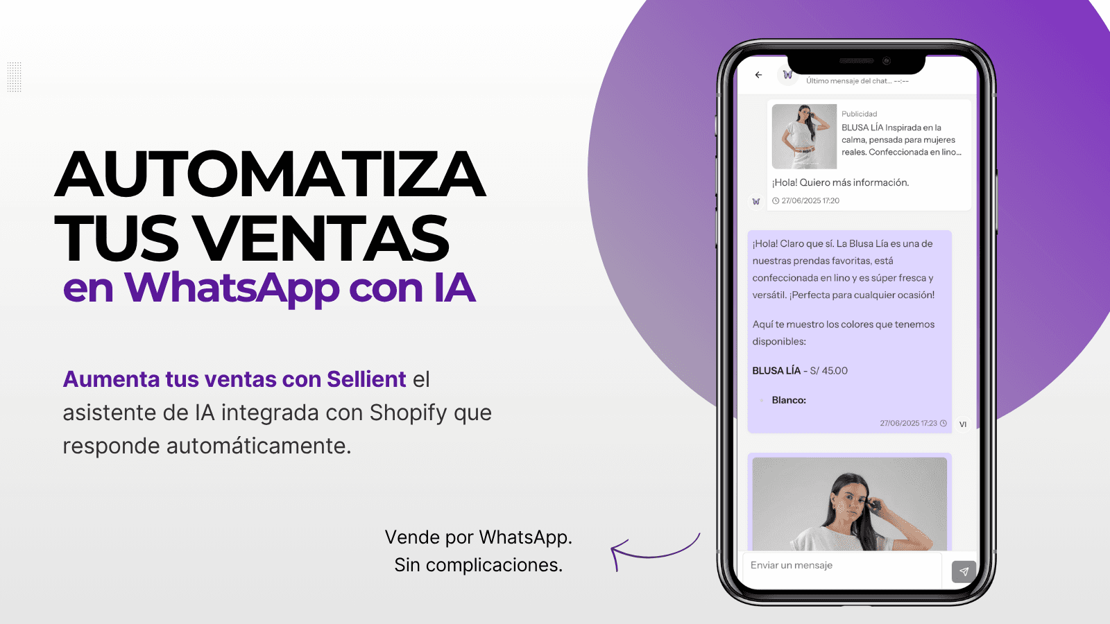 Automatiza tus ventas en whatsapp