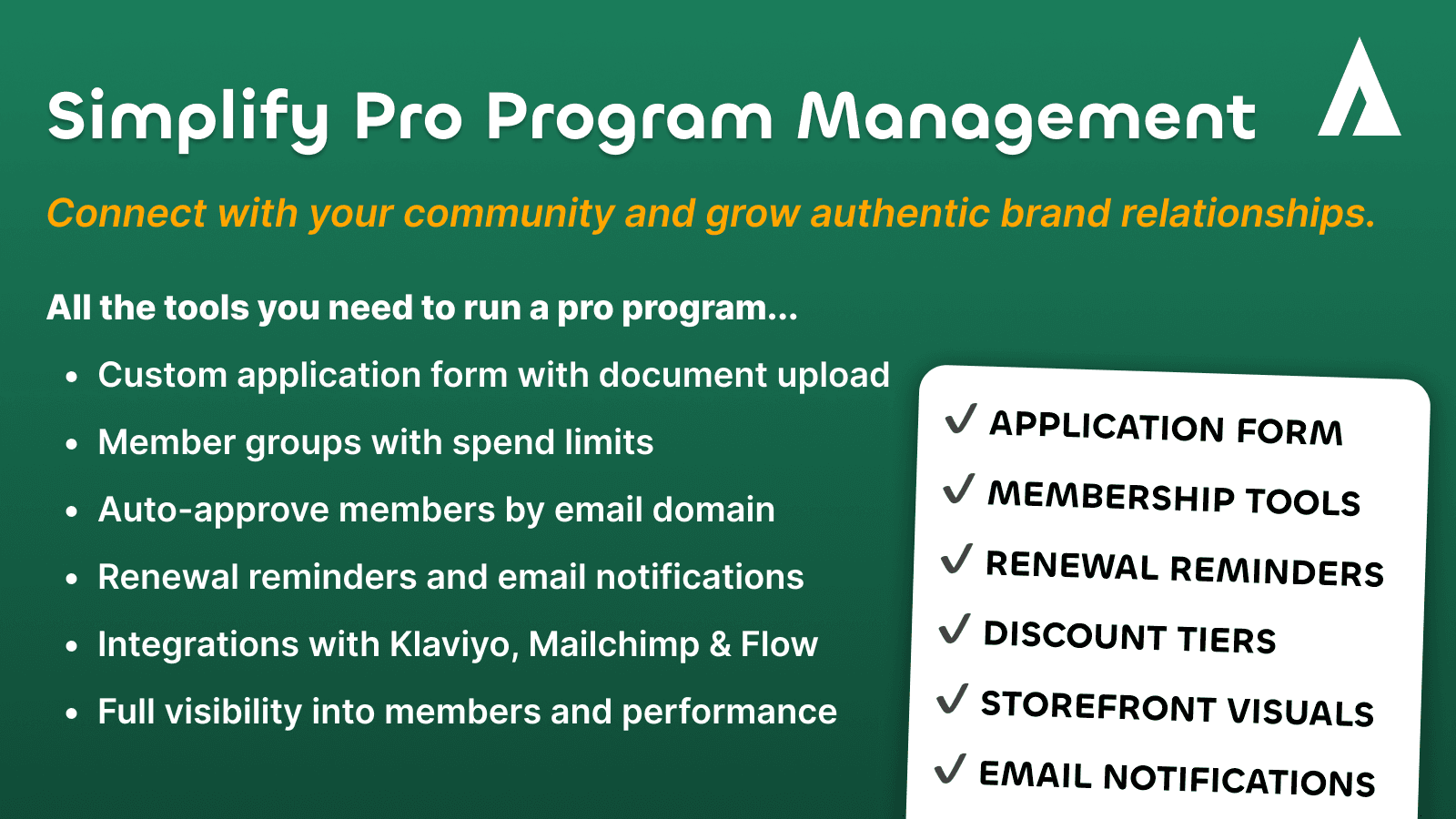 Your all in one pro purchase program manager for shopify