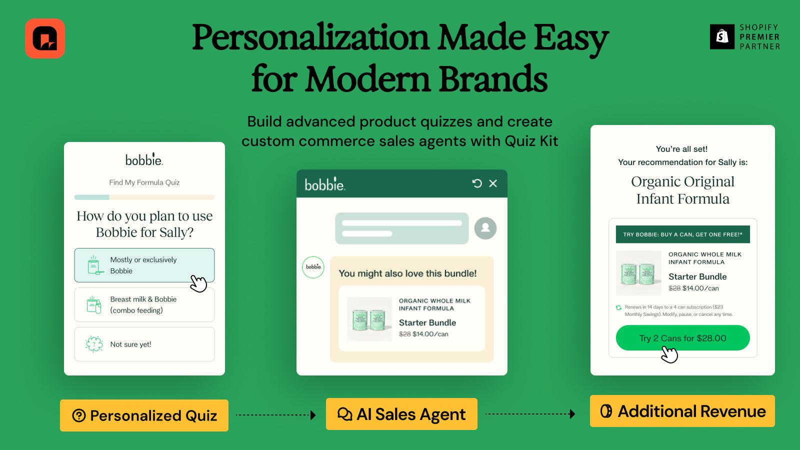 Quiz Personalization Made Easy on Shopify