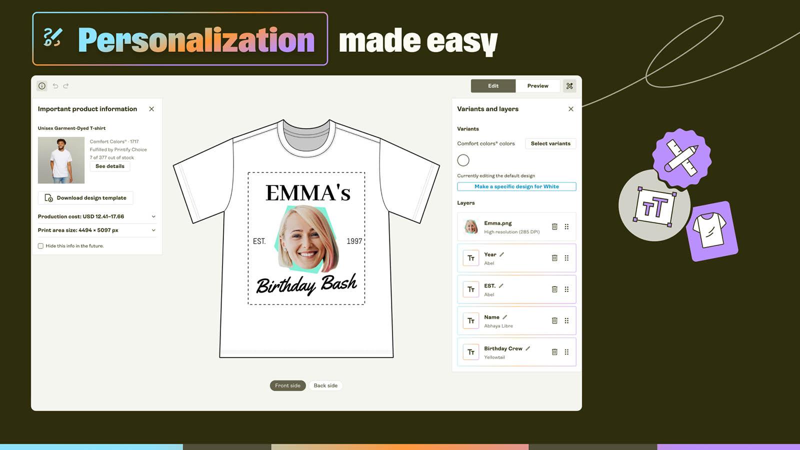 Personalization made easy