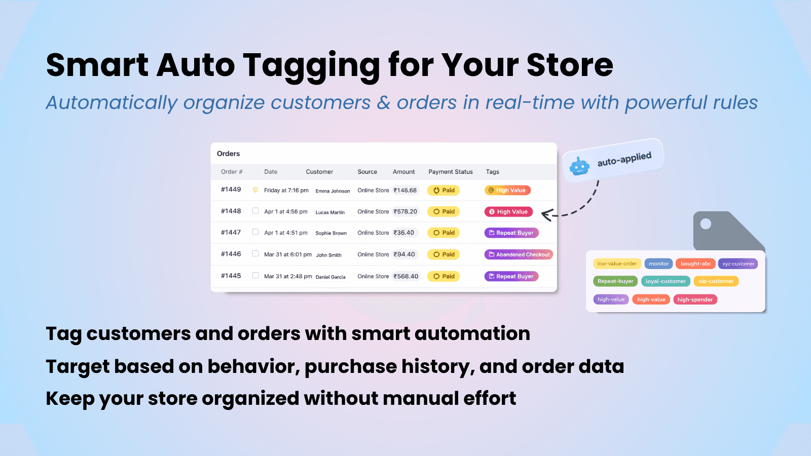 Create autotag rule