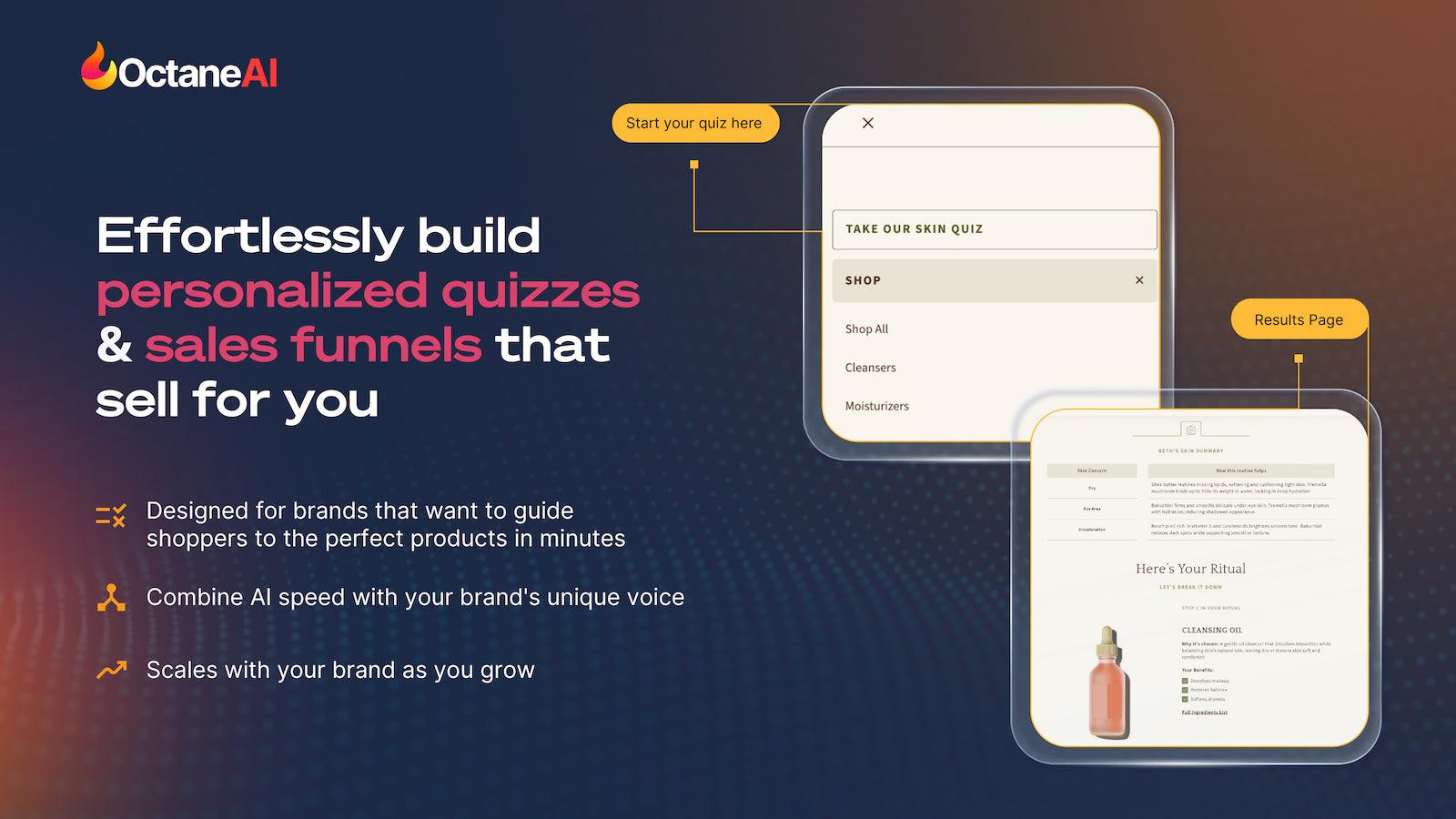 Effortlessly Build Quizzes & Sales Funnels That Sell For You