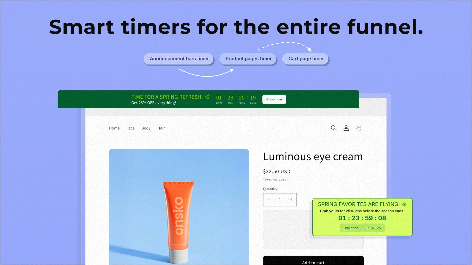 Revhope Countdown Timer Bar