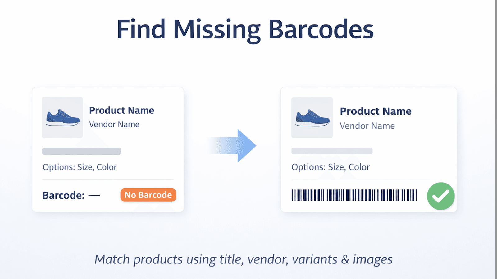 Find Missing GTINS