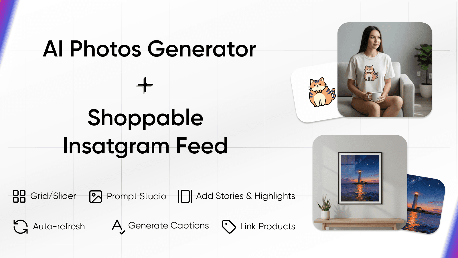 Instagram Feed + Stories