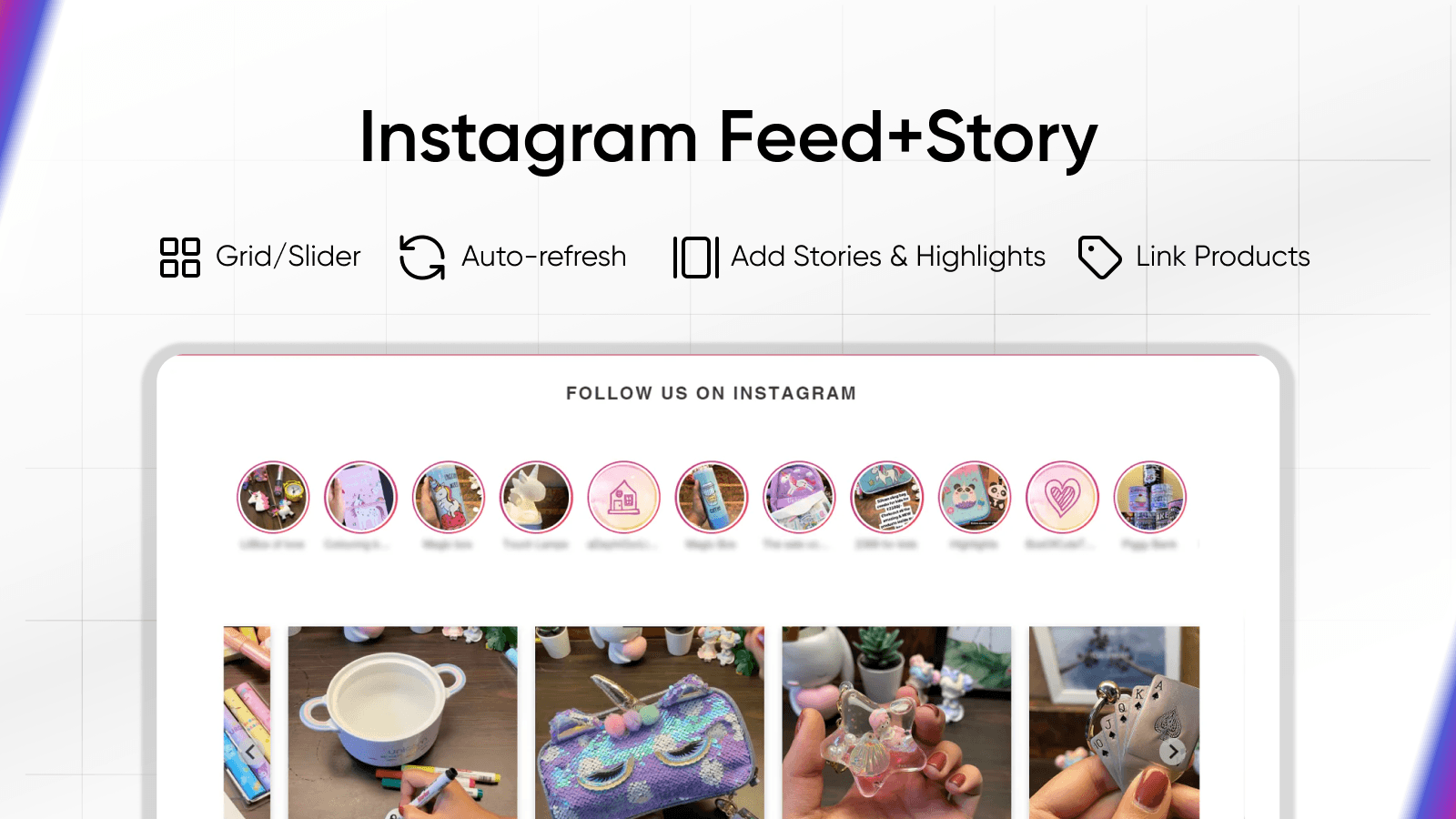 Instafeed for Instagram feed