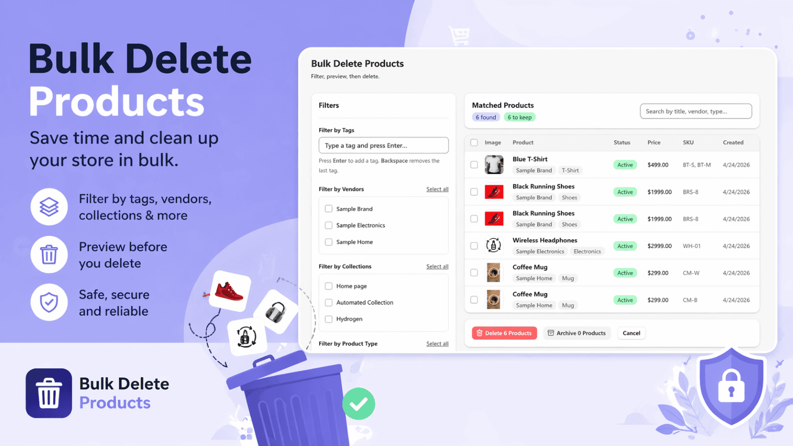 Bulk Delete App Details