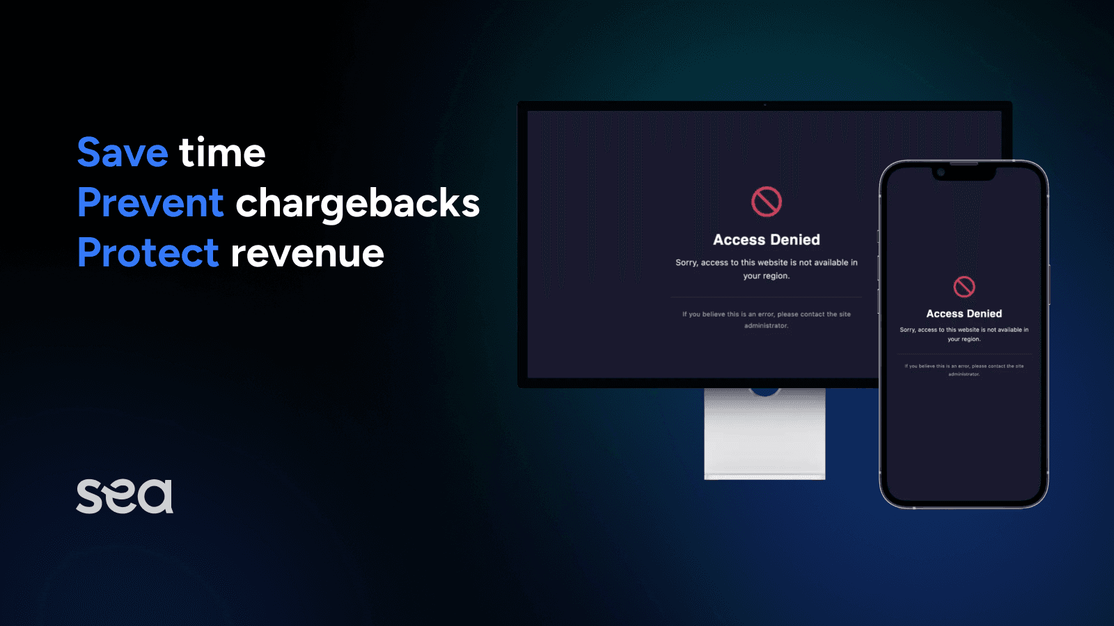 Avada app blocking restricted visitors on desktop and mobile