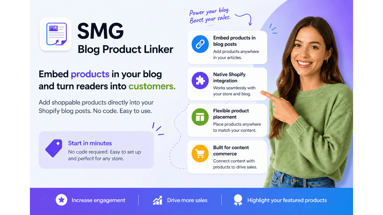 Blog Product Linker
