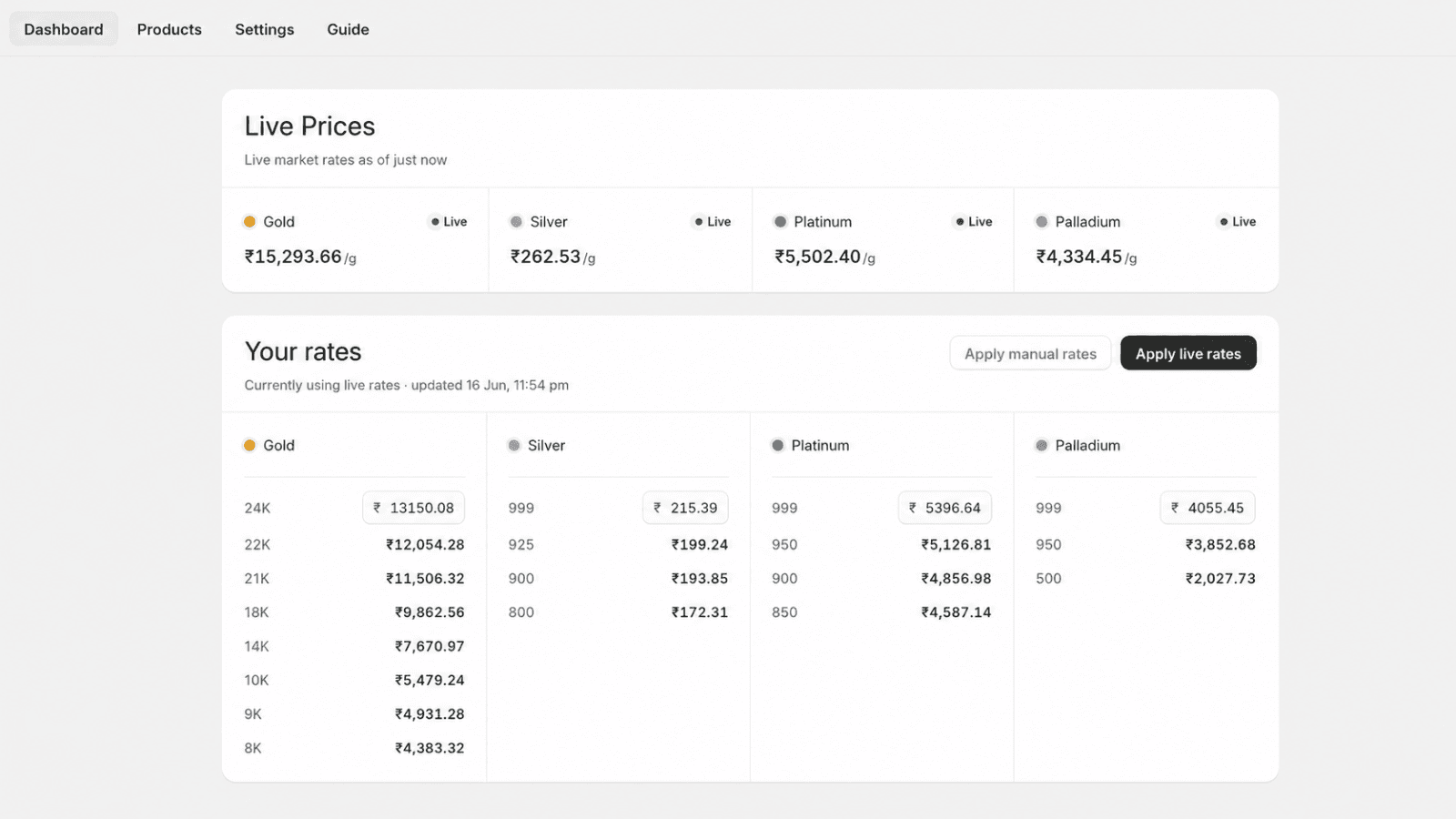 GoldSync: Live Gold Price